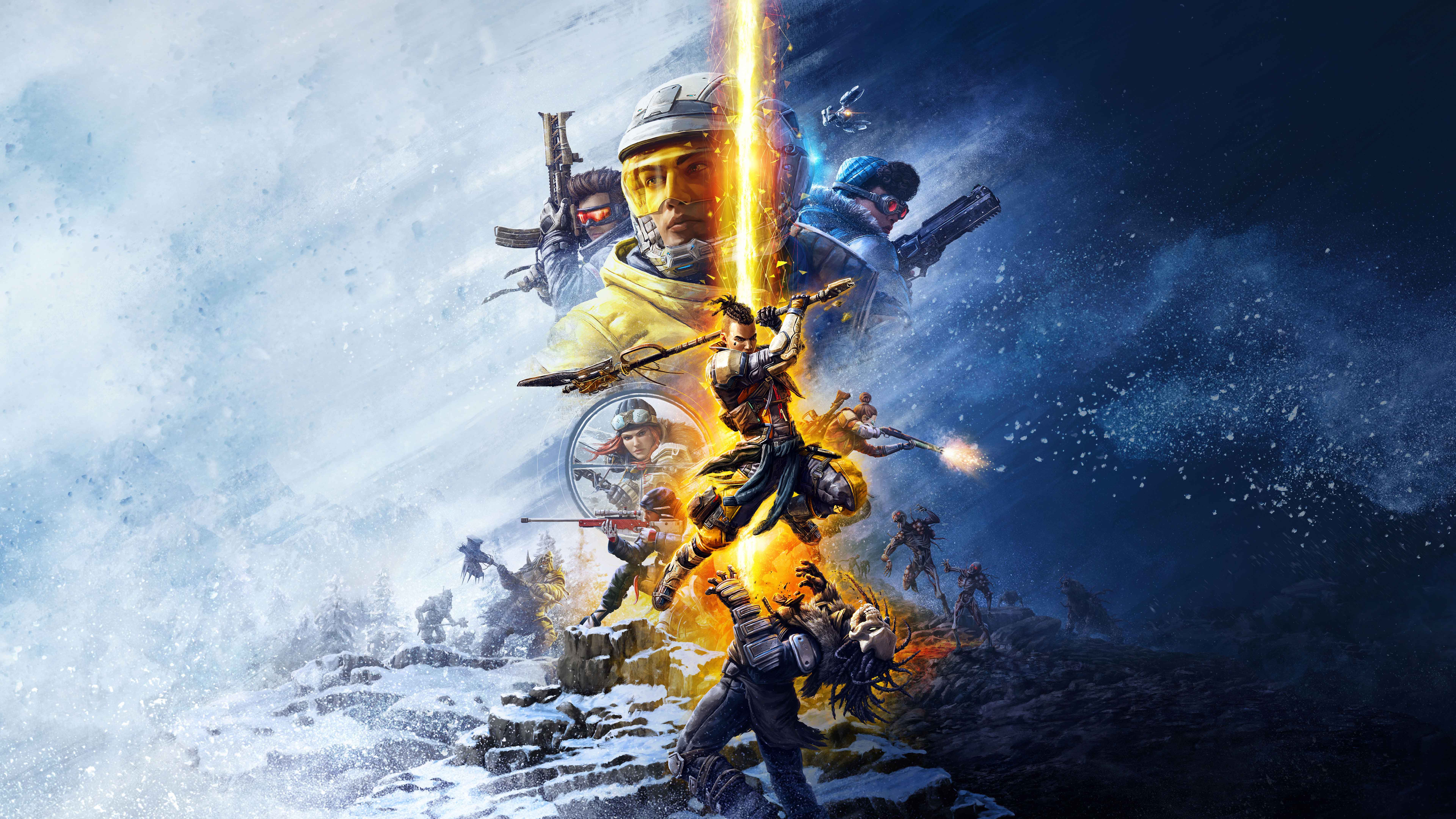 Обои мусорщик, xbox one, playstation 4, падальщики оригинальный саундтрек, мир в разрешении 7680x4320