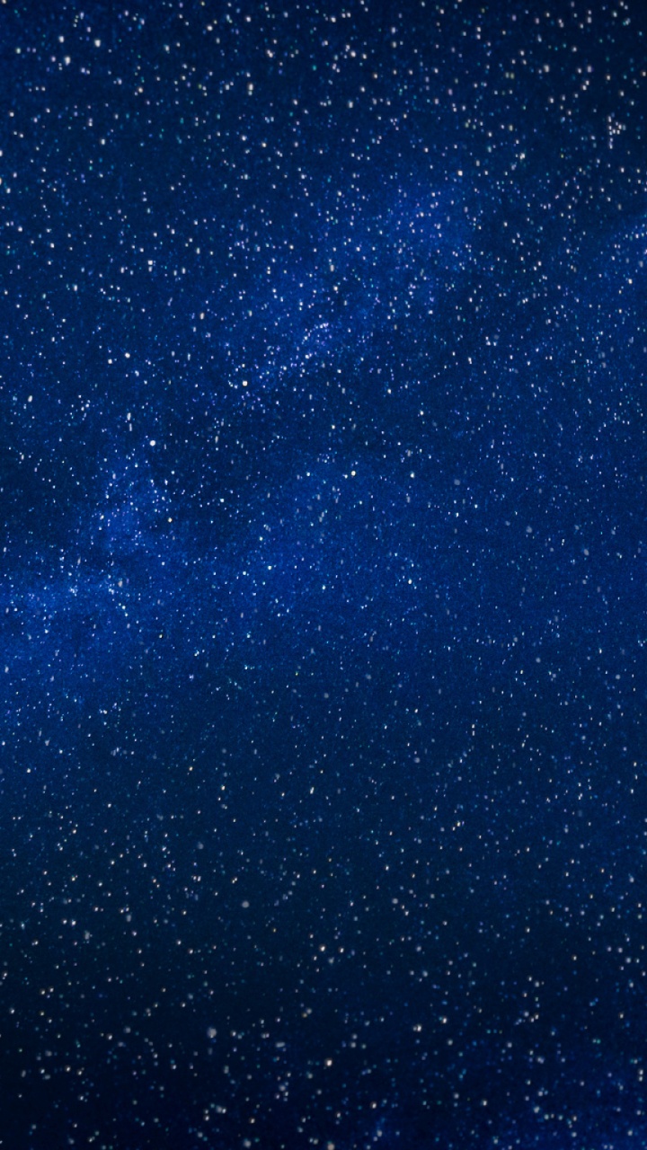 Обои космическое пространство, атмосфера земли, звезда, синий, астрономический объект в разрешении 720x1280