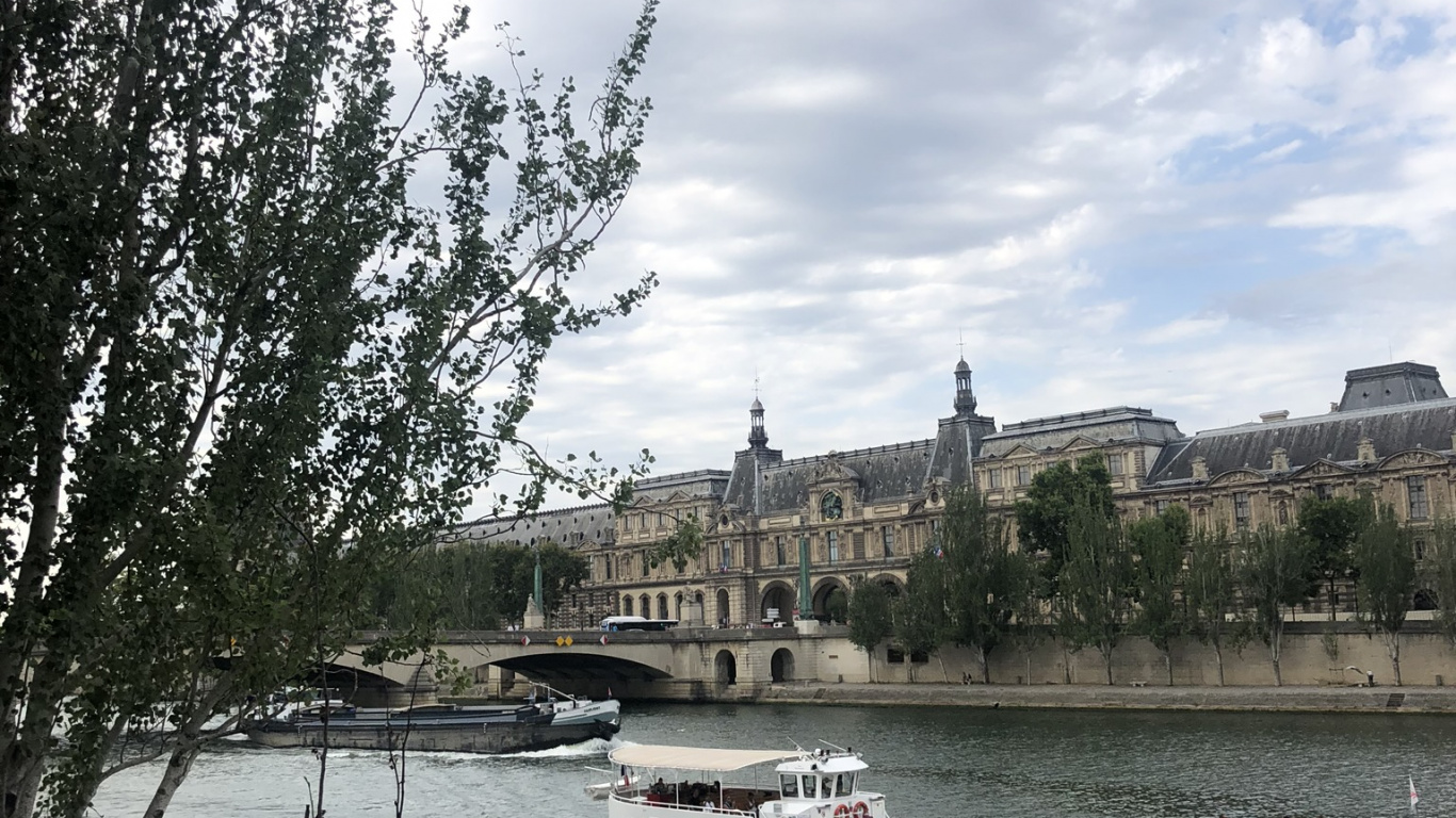 Обои реки, перевозка воды, вода, лодка, канал в разрешении 1366x768