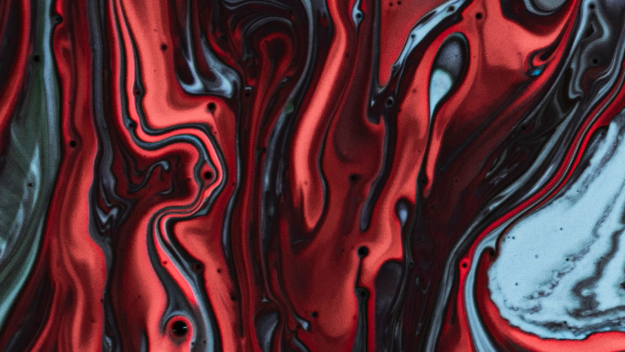 Обои ткань, жидкий, арт, красный цвет, пурпурный цвет в разрешении 1280x720