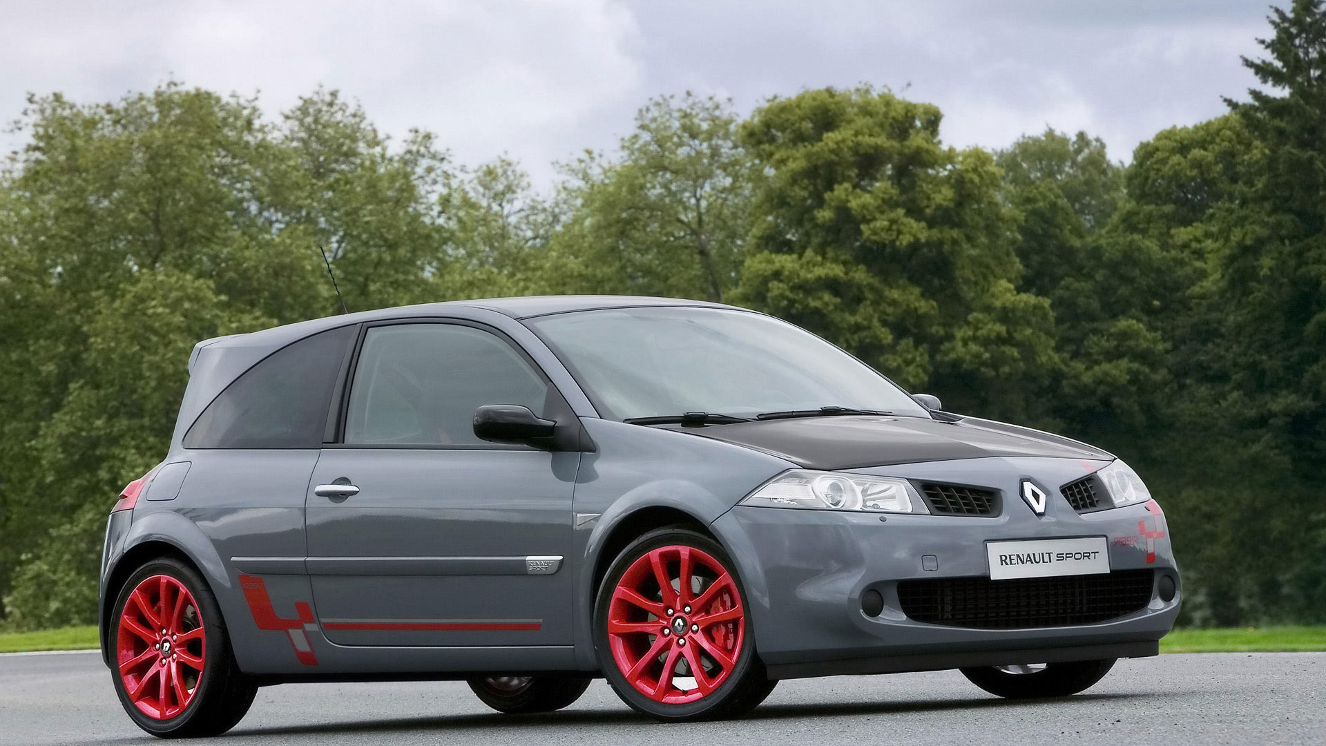 Обои Mgane Рено Спорт, Рено, авто, Хэтчбек, Литые диски в разрешении 1920x1080