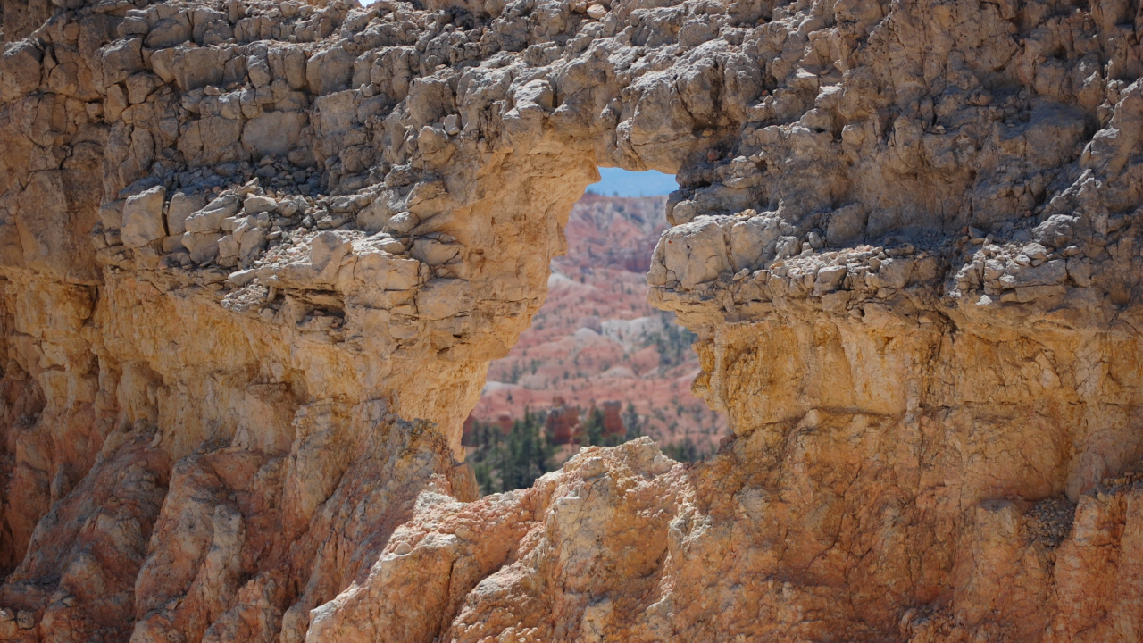 Обои каньон, геология, обнажение, рок, формирование в разрешении 1280x720