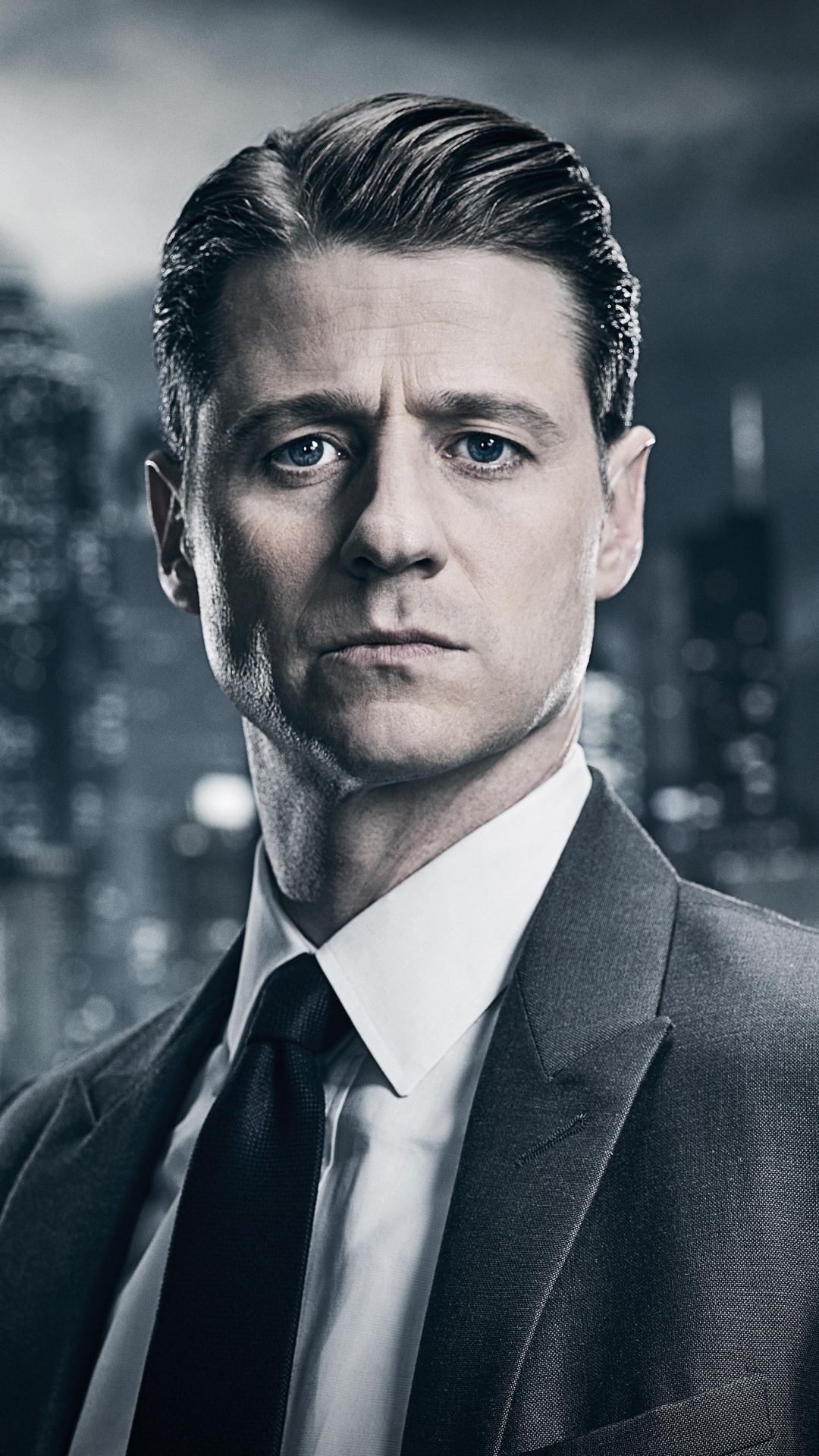 Обои Бен Маккензи, Готэма, комиссар Гордон, Джеймс Гордон, Харви Буллок в разрешении 1080x1920