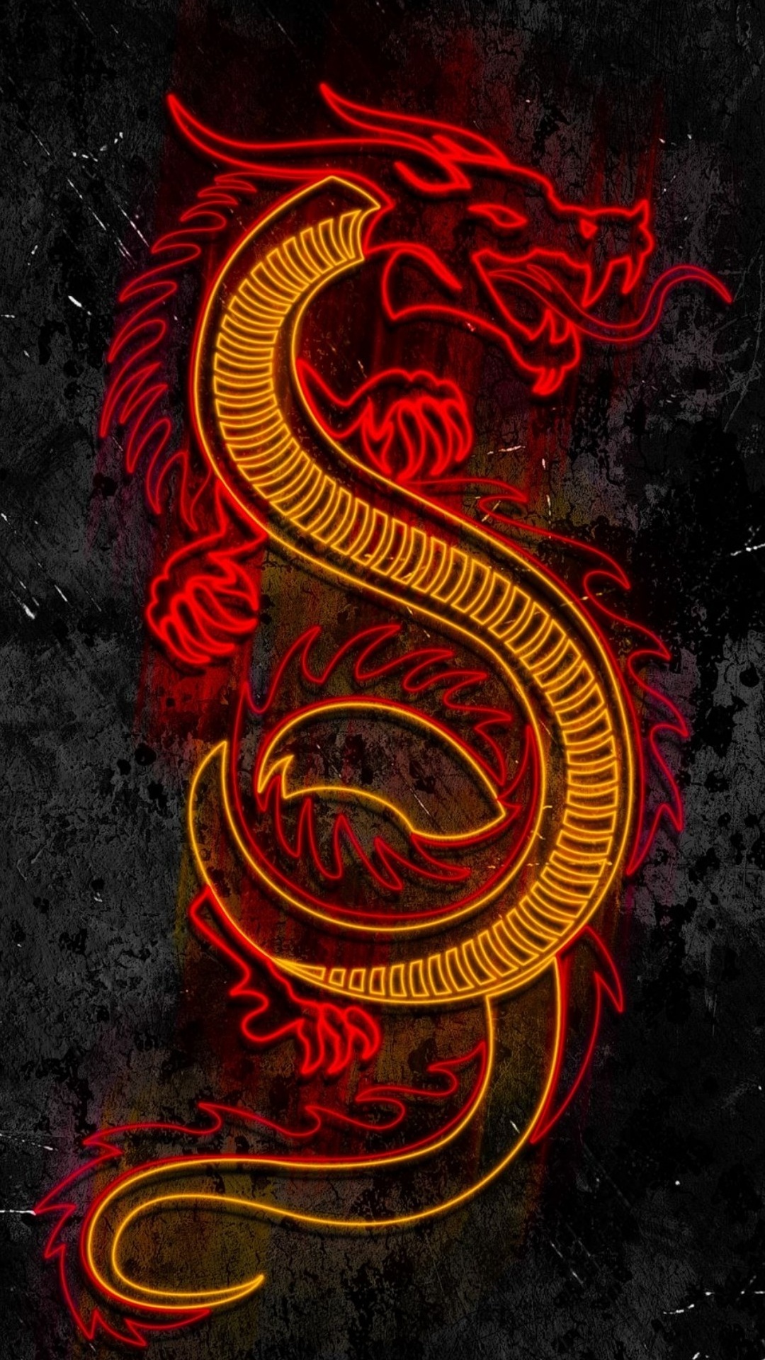 Обои графический дизайн, постер, красный цвет, арт, узор в разрешении 1080x1920