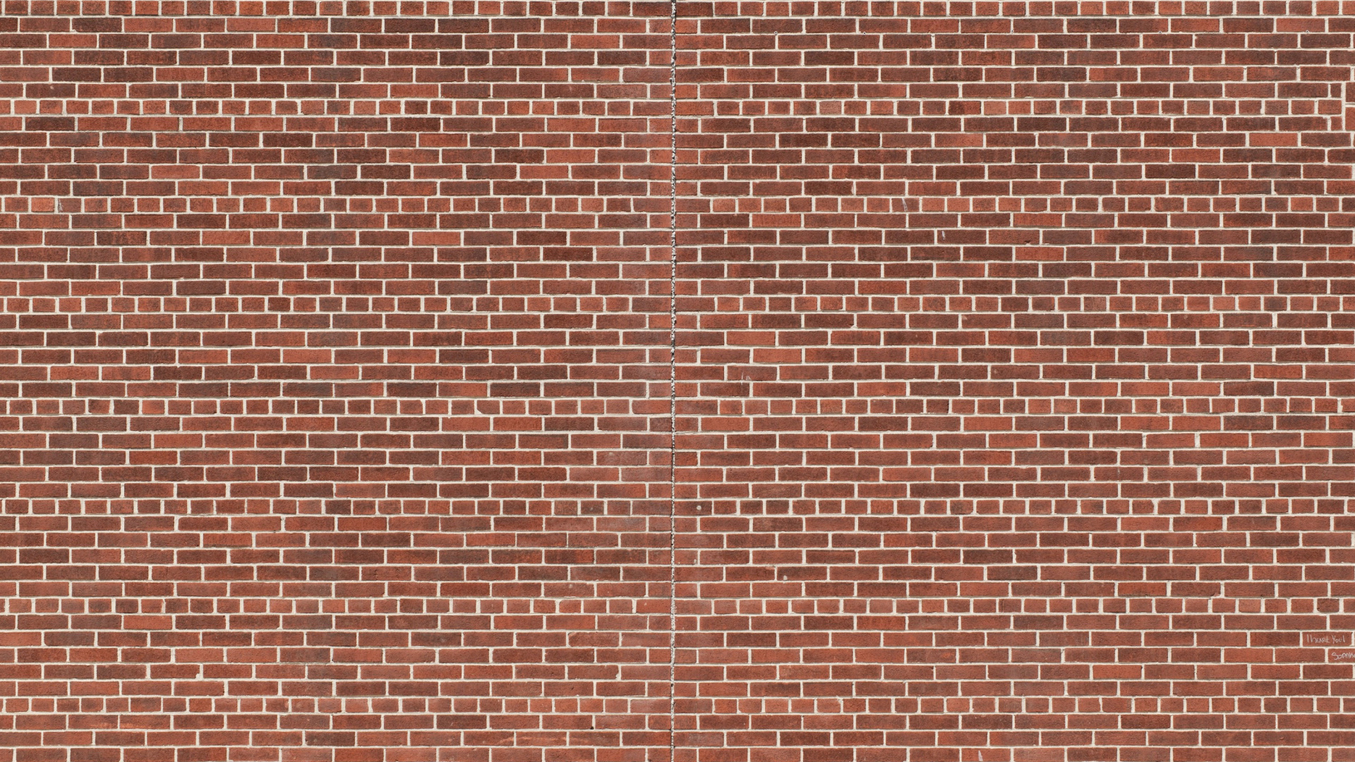 Обои кирпичная кладка, кирпич, стена, древесина, бумага в разрешении 1920x1080