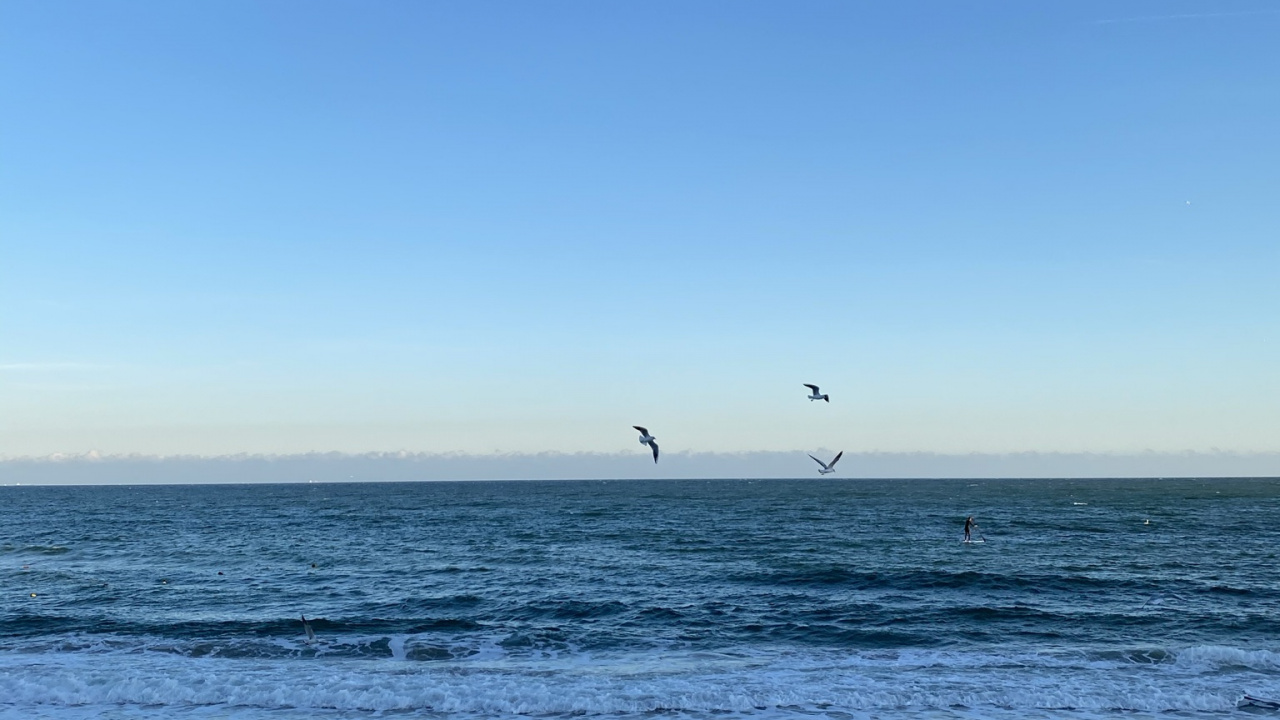 Обои море, Onoville Marina Park, Onoville, пляж, палаточный лагерь в разрешении 1280x720