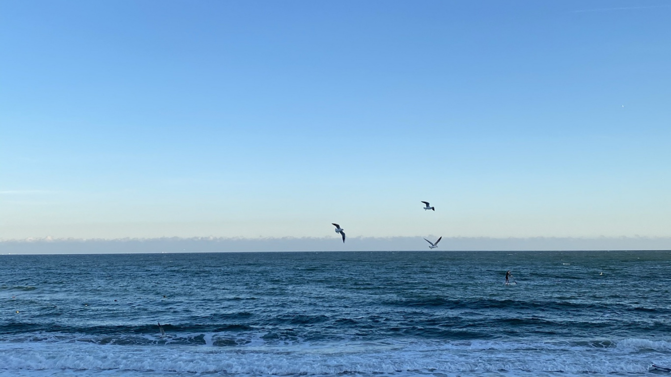 Обои море, Onoville Marina Park, Onoville, пляж, палаточный лагерь в разрешении 1366x768