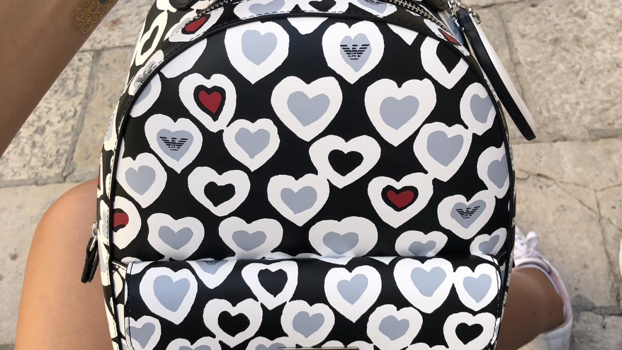 Обои дамская сумочка, узор, стиль, фэшн, мешок в разрешении 1280x720