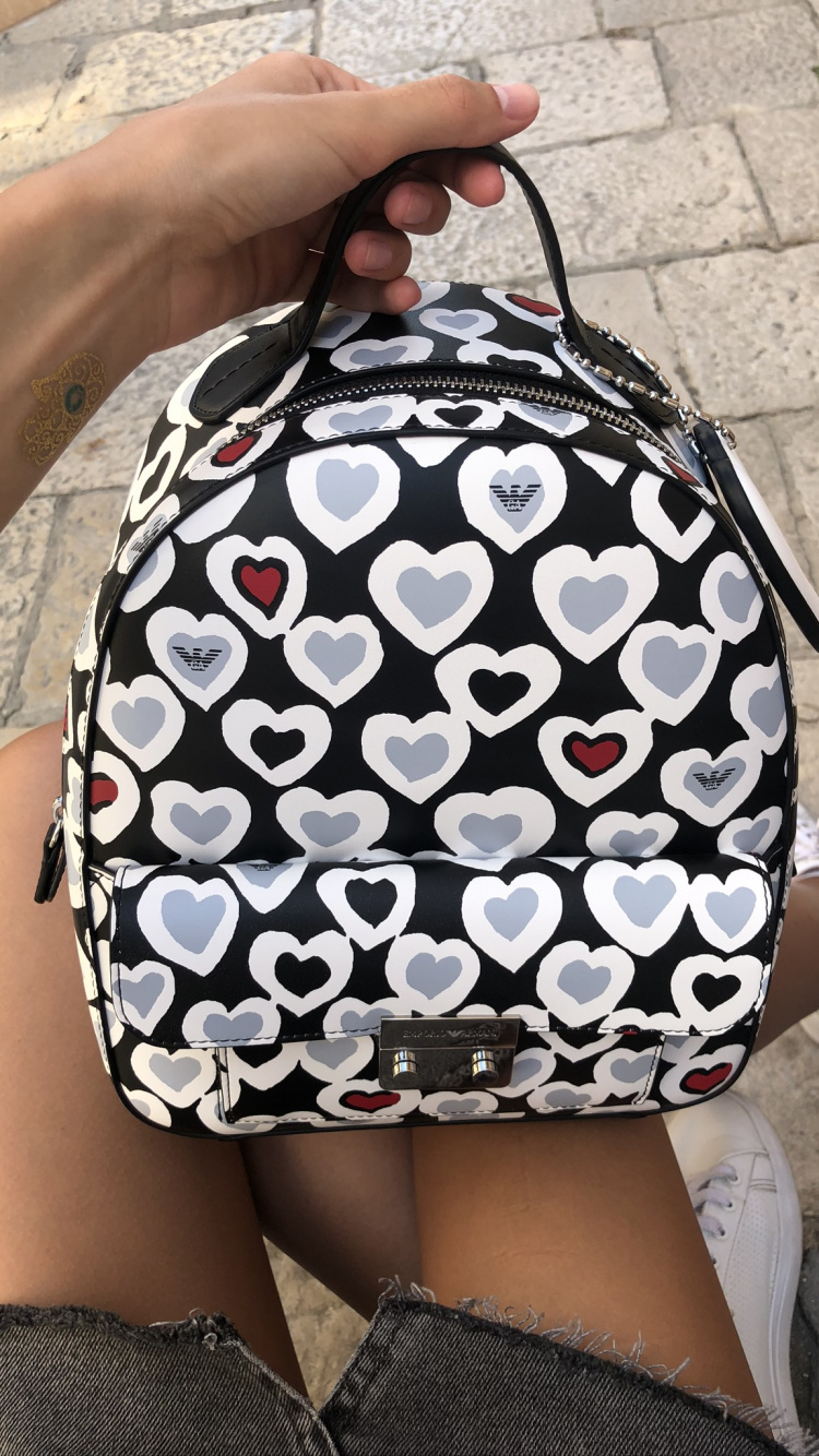 Обои дамская сумочка, узор, стиль, фэшн, мешок в разрешении 750x1334