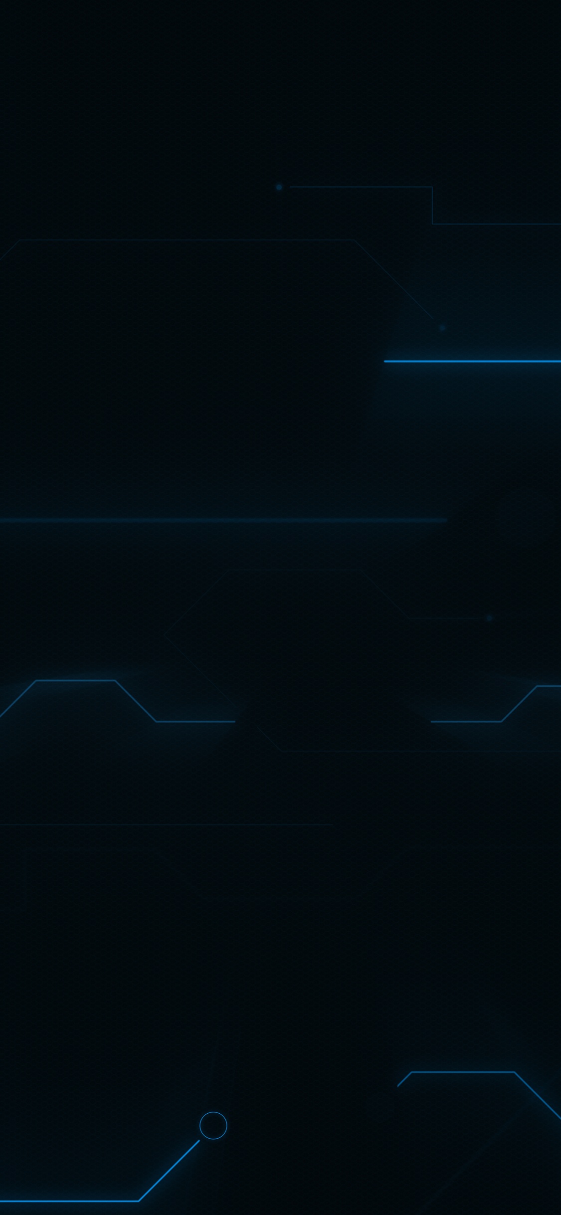 Обои свет, синий, черный, линия, электрик в разрешении 1125x2436