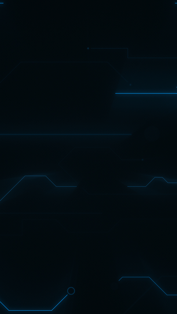 Обои свет, синий, черный, линия, электрик в разрешении 750x1334