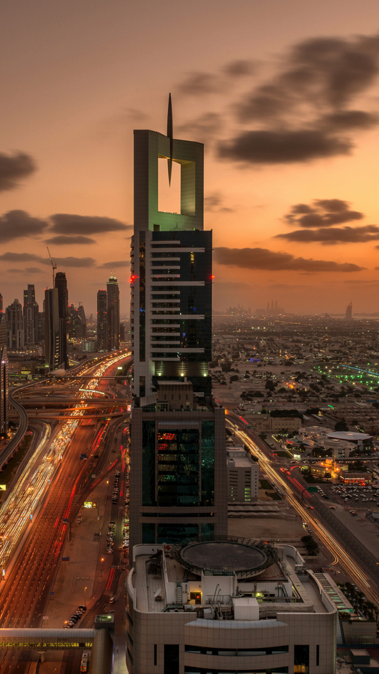 Обои небоскреб, городской пейзаж, городской район, метрополия, город в разрешении 750x1334