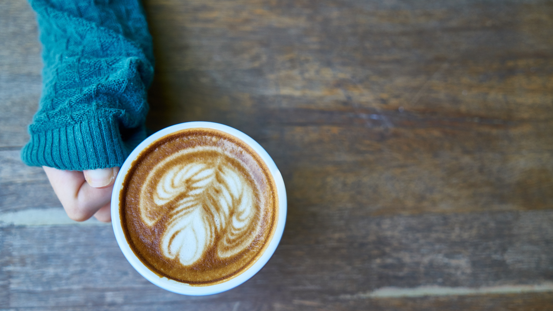 Обои капучино, кофе эспрессо, кофе, латте, кофейное зерно в разрешении 1920x1080