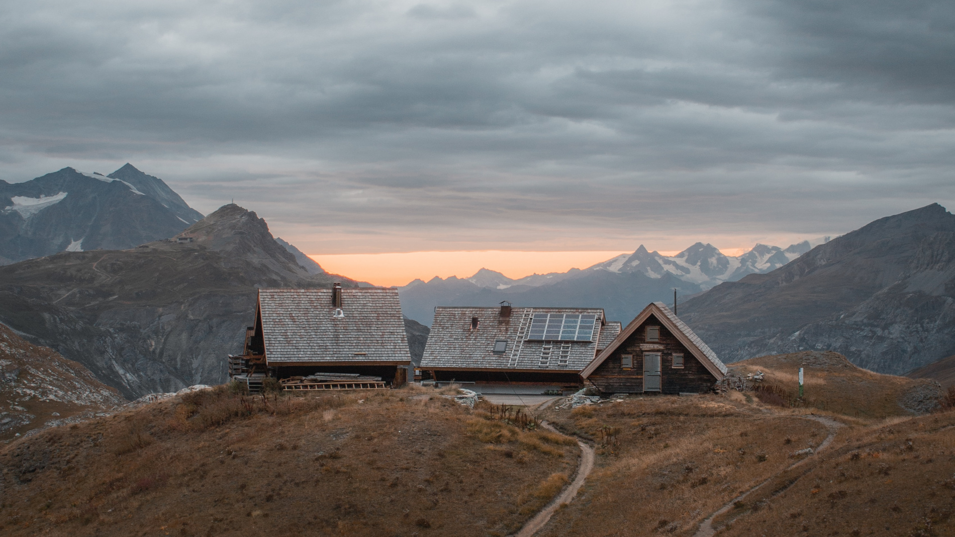 Обои горный рельеф, гора, нагорье, горный хребет, холм в разрешении 1920x1080