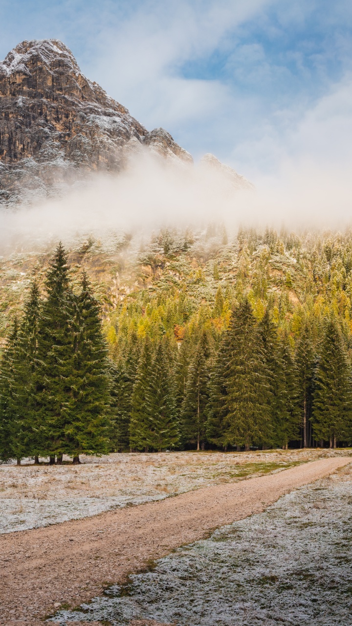 Обои природа, Брендовый домашний цветной ковер блок 018, облако, растение, гора в разрешении 720x1280