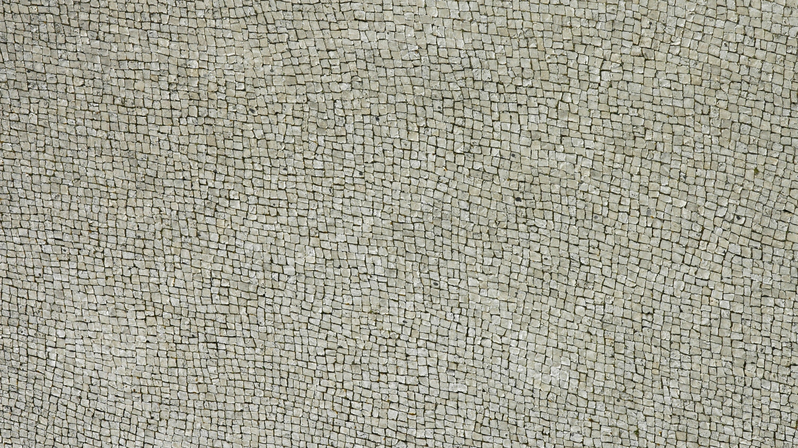 Обои каменная стена, дорожное покрытие, узор, булыжник, материал в разрешении 2560x1440