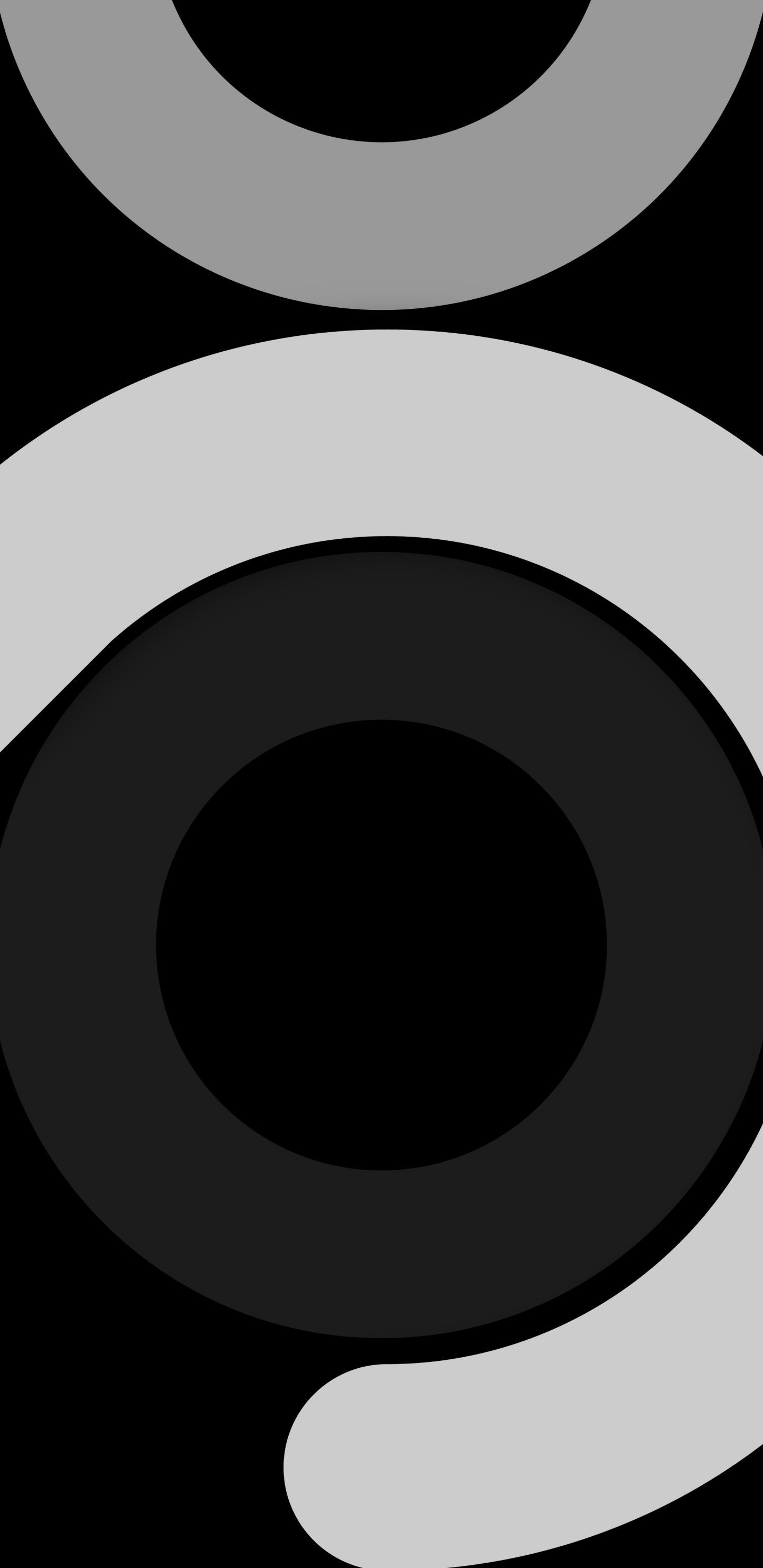 Обои круг, м-027, ресничка, полутона и оттенки, прямоугольник в разрешении 1440x2960