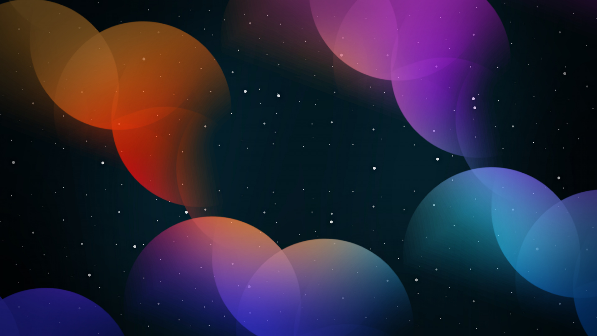 Обои круг, атмосфера, мир, природа, лазурный в разрешении 1920x1080