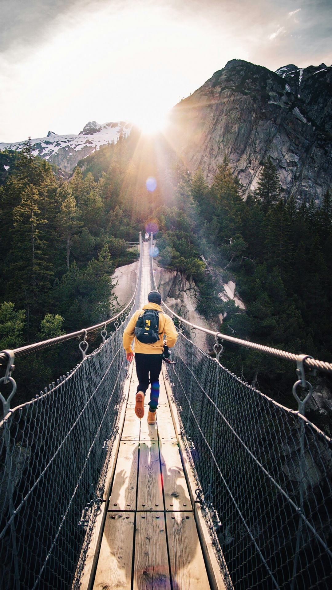 Обои путешествие приключение, путешествие, приключения, ассоциация торговли приключенческими путешествиями, Веревочный мост инков в разрешении 1080x1920