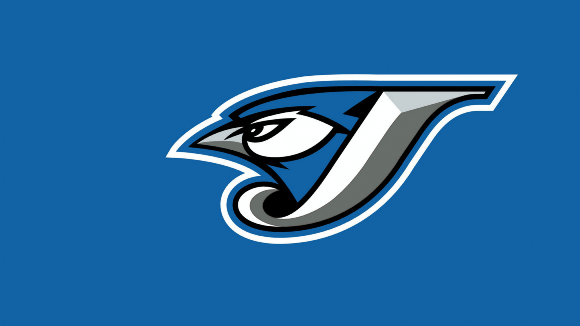 Обои Торонто Блю Джейс, млб, бейсбол, лого, шрифт в разрешении 1920x1080