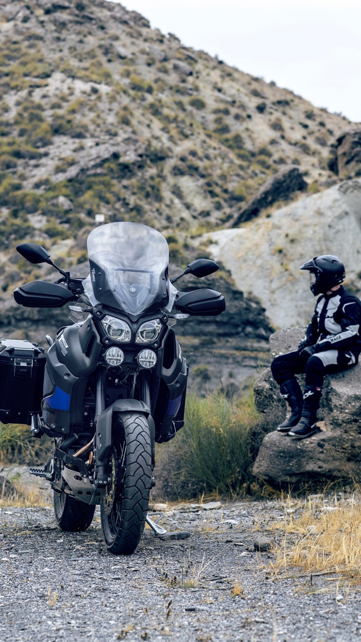 Обои Ямаха мотор Компани, ТНР, Ямаха ХТ, Компания YAMAHA XT1200Z супер Тнр, мотоцикл в разрешении 720x1280