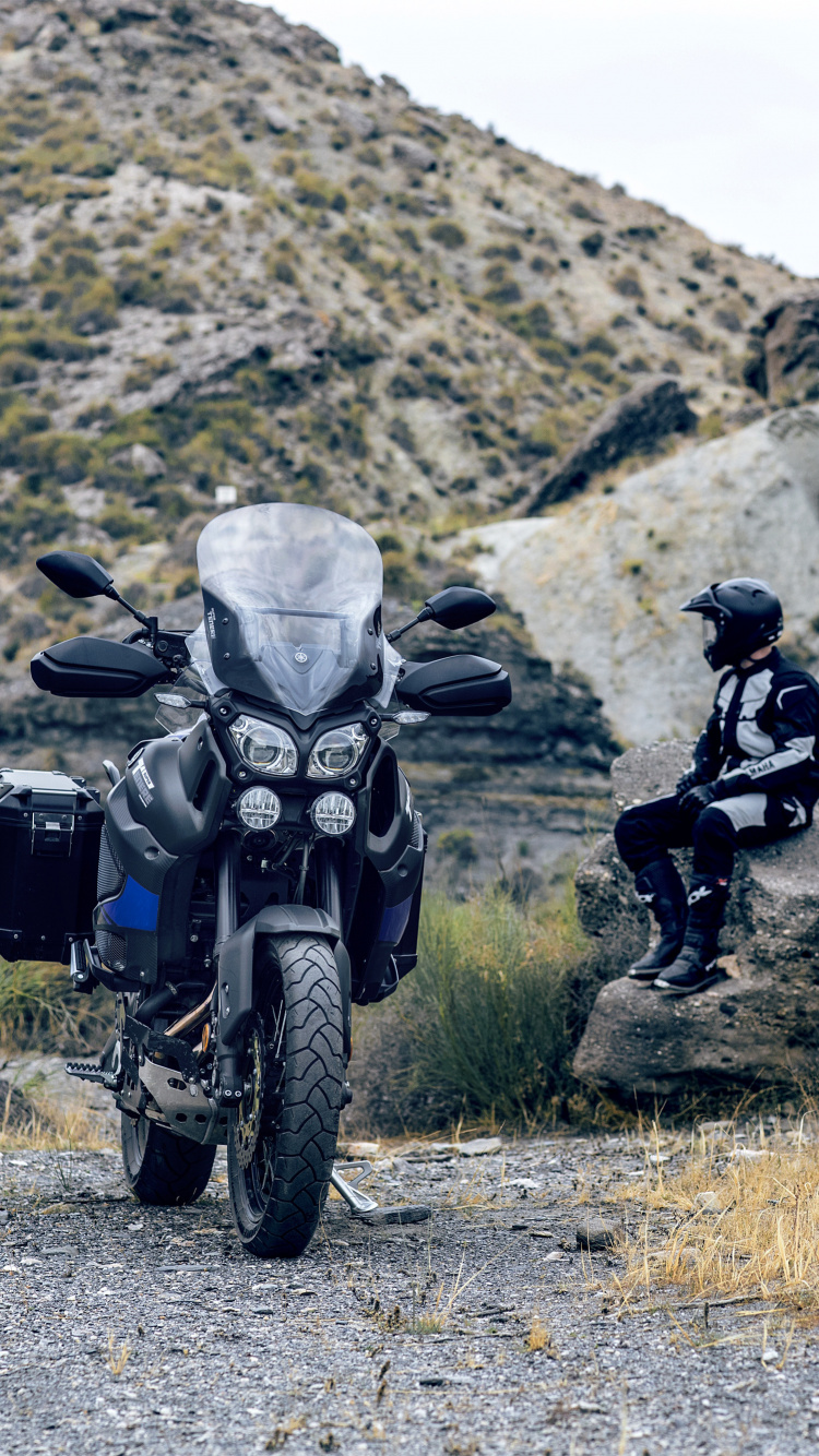 Обои Ямаха мотор Компани, ТНР, Ямаха ХТ, Компания YAMAHA XT1200Z супер Тнр, мотоцикл в разрешении 750x1334