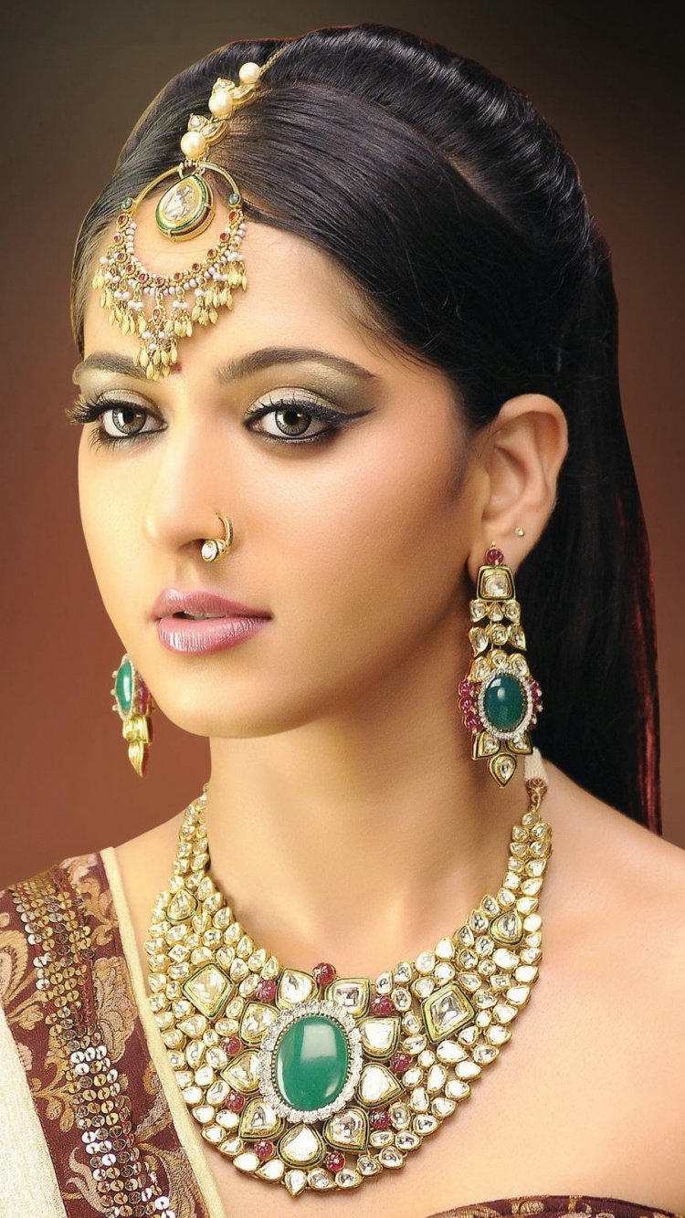 Обои волосы, кожа, бровь, ювелирные изделия, красота в разрешении 750x1334