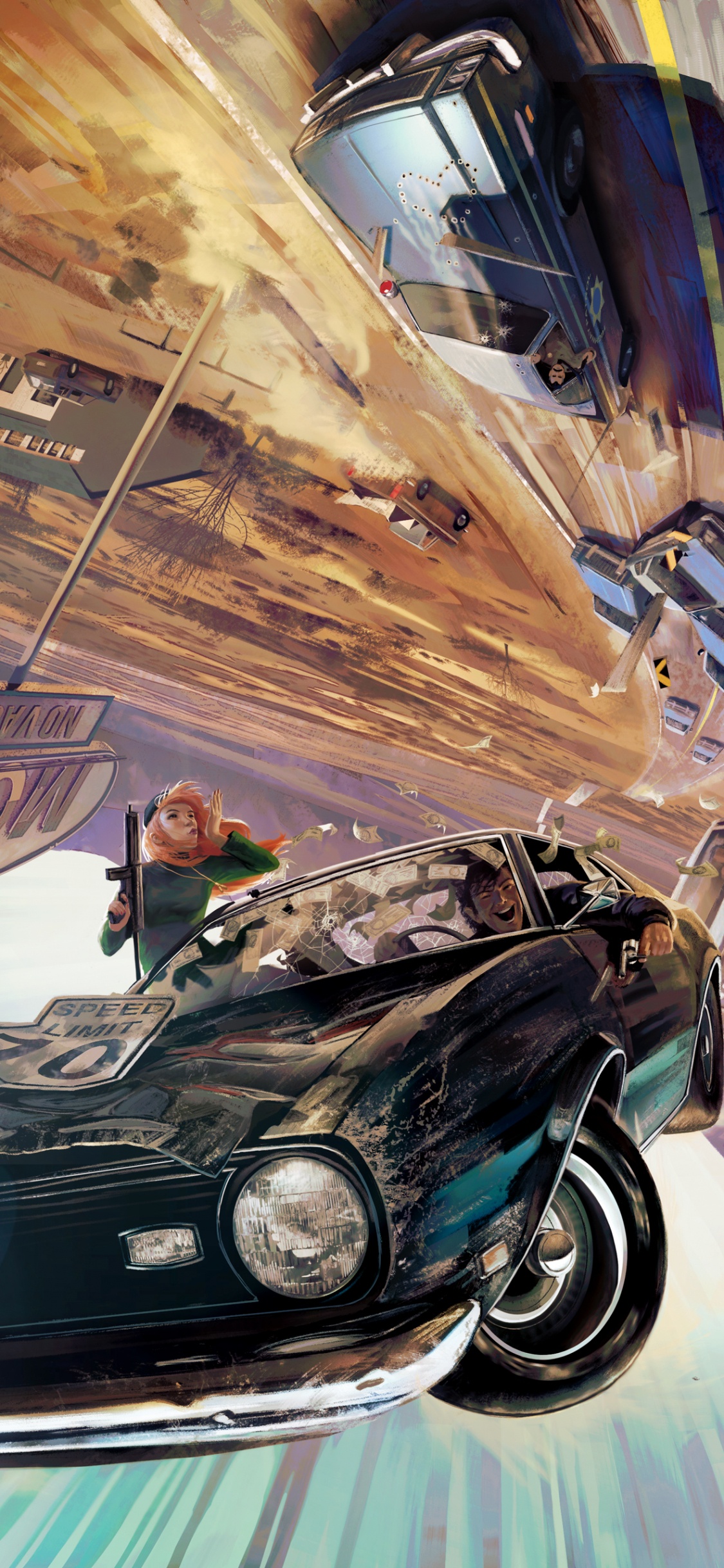 Обои иллюстрация, артист, арт, иллюстратор, дизайн в разрешении 1125x2436