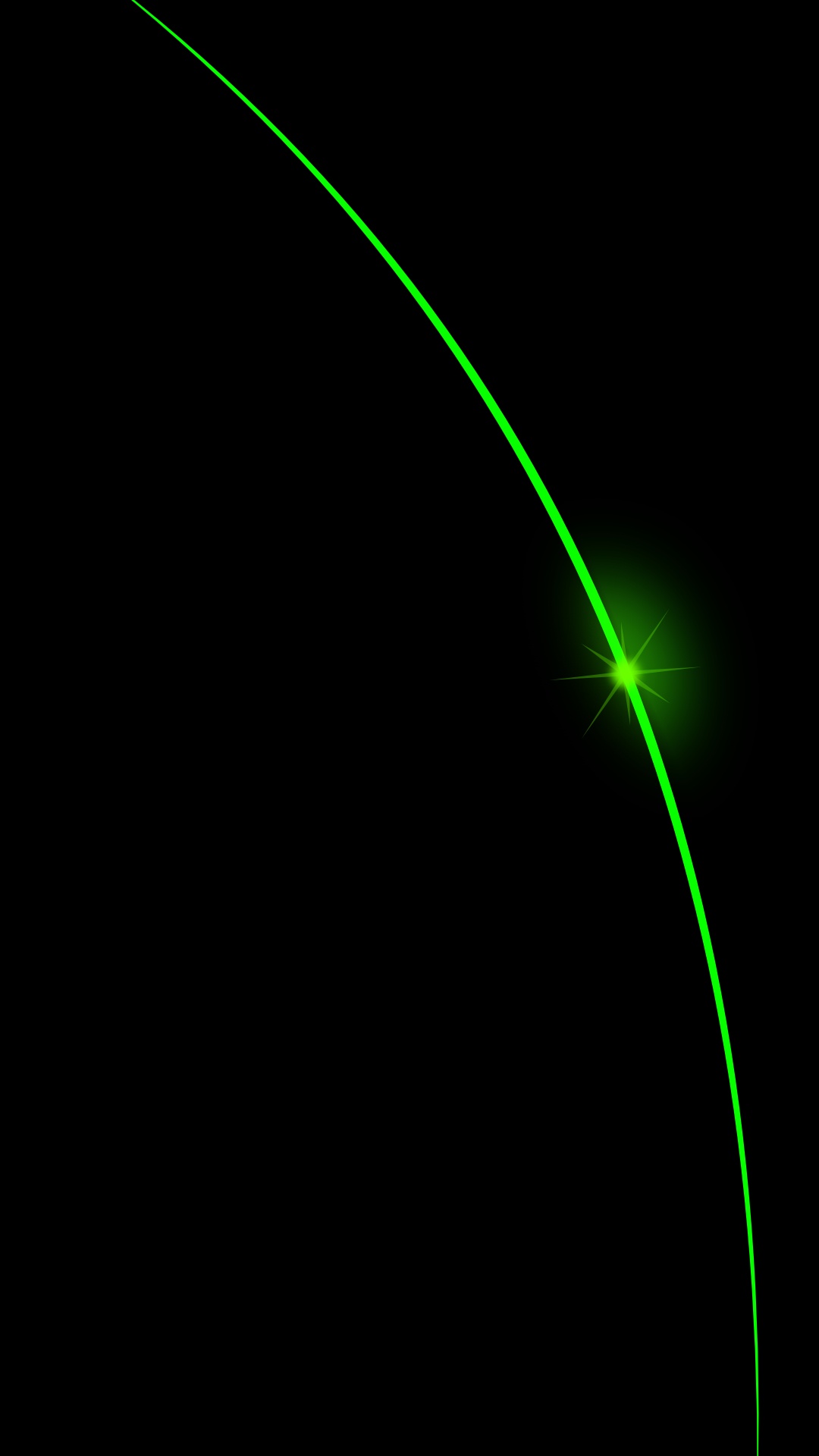 Обои лазер, свет, ночь, темнота, графика в разрешении 1080x1920