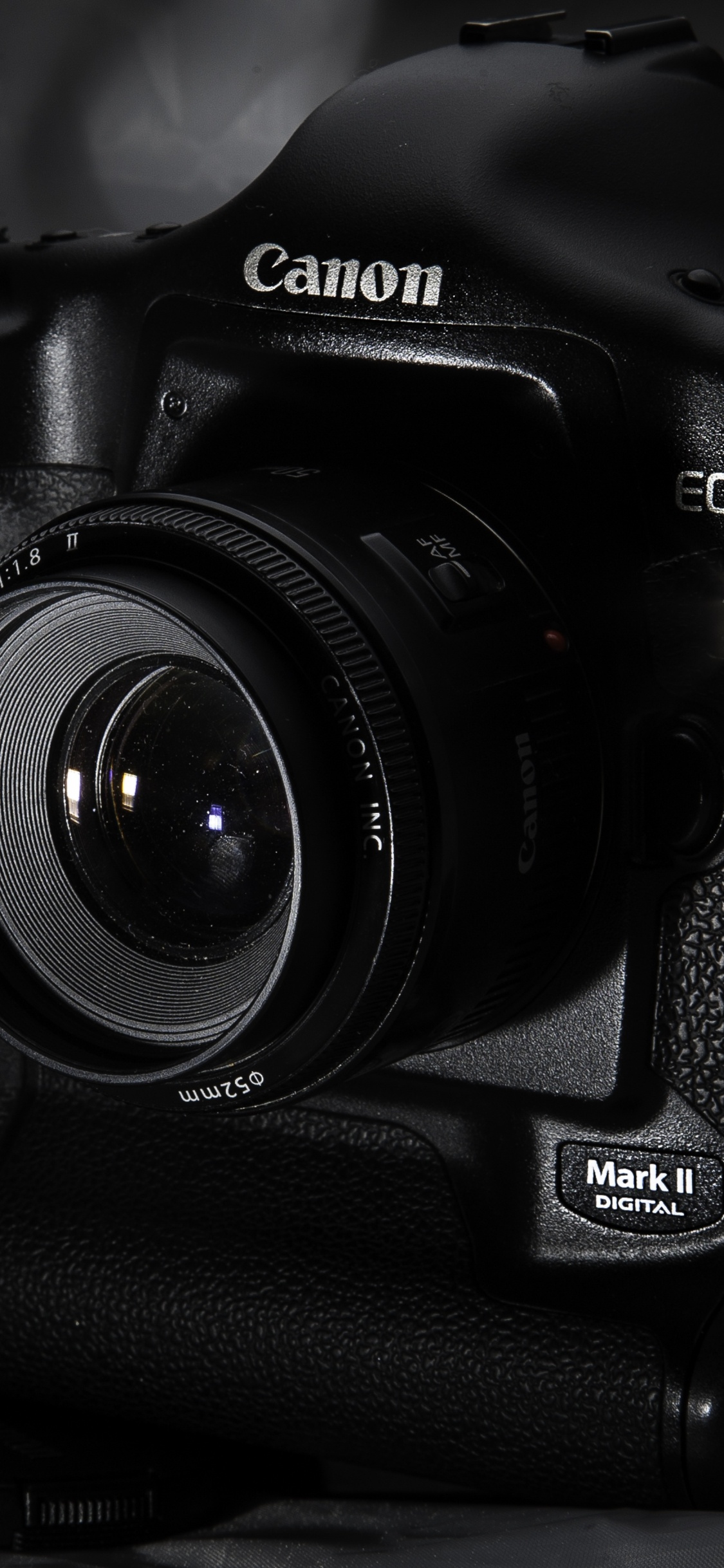 Обои камера Canon, камера, Canon, объектив камеры, цифровые зеркальные в разрешении 1125x2436