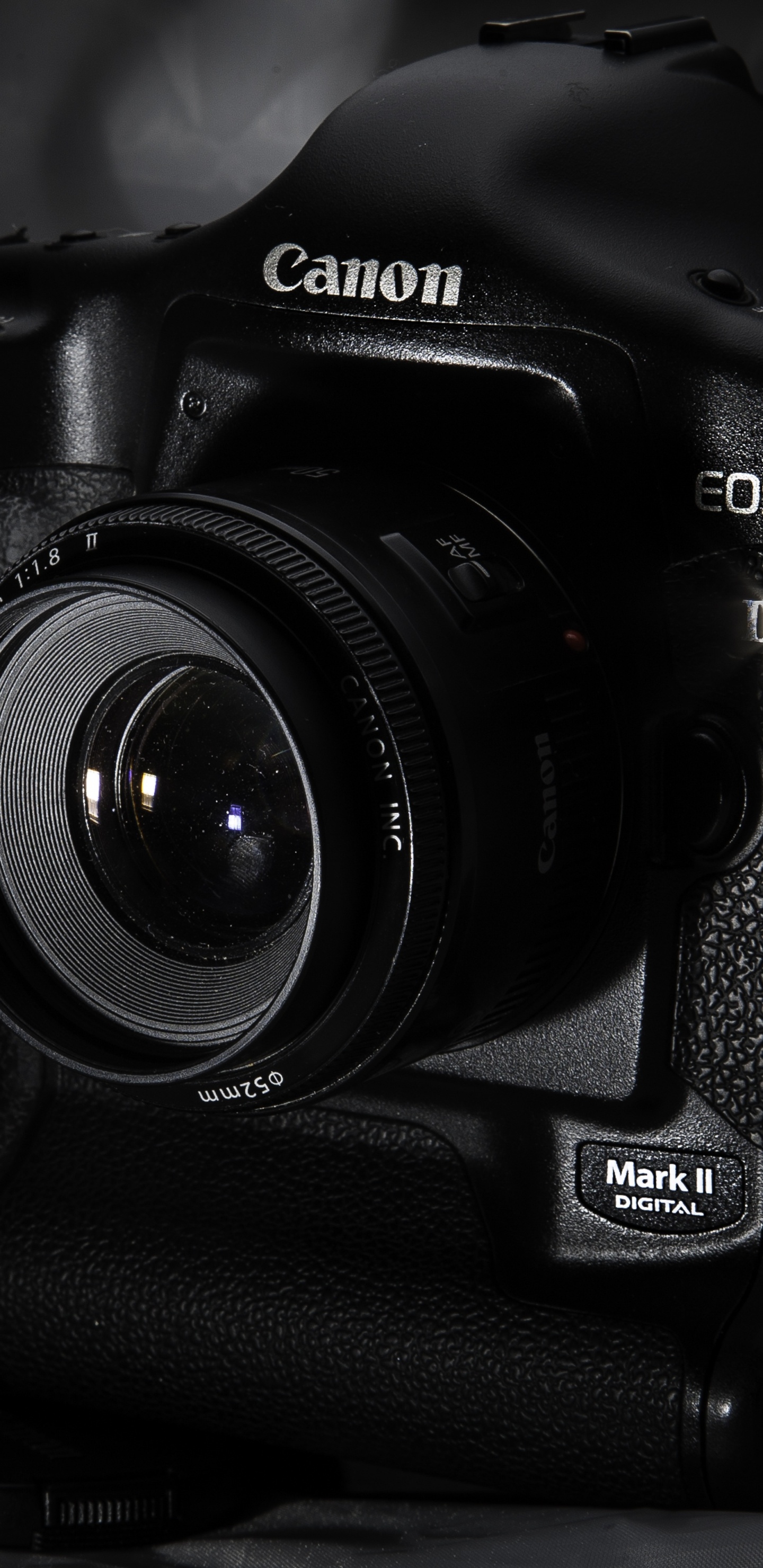 Обои камера Canon, камера, Canon, объектив камеры, цифровые зеркальные в разрешении 1440x2960