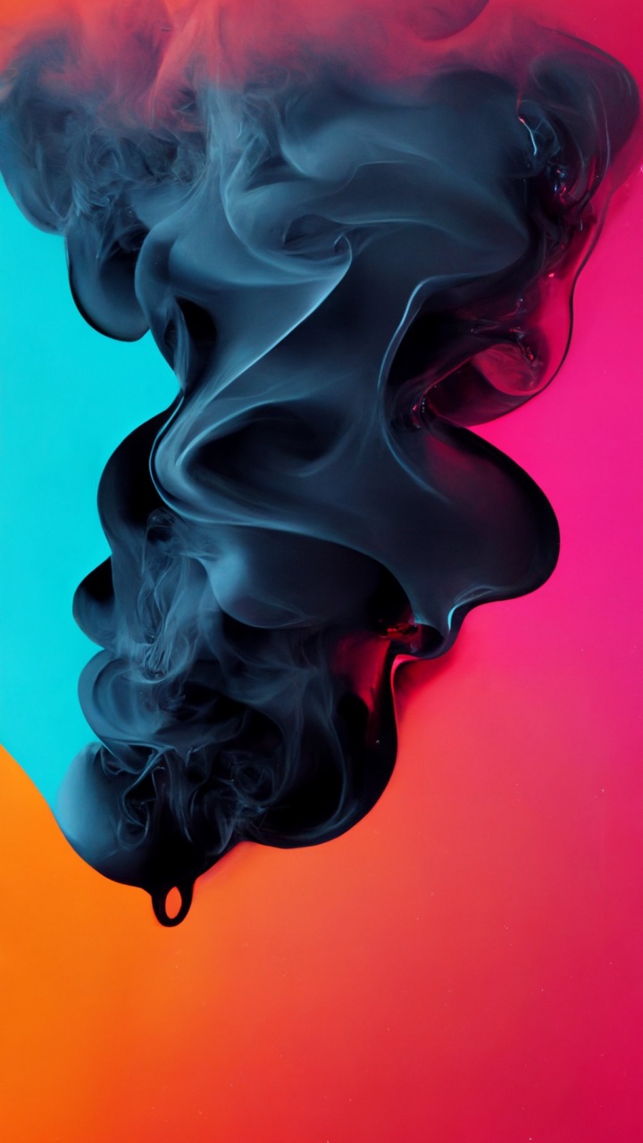 Обои Редми, смартфон, Xiaomi, жидкий, лазурный в разрешении 720x1280