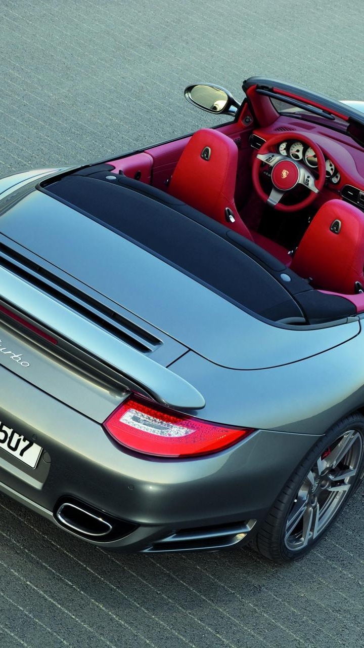 Порше 911 вид сверху