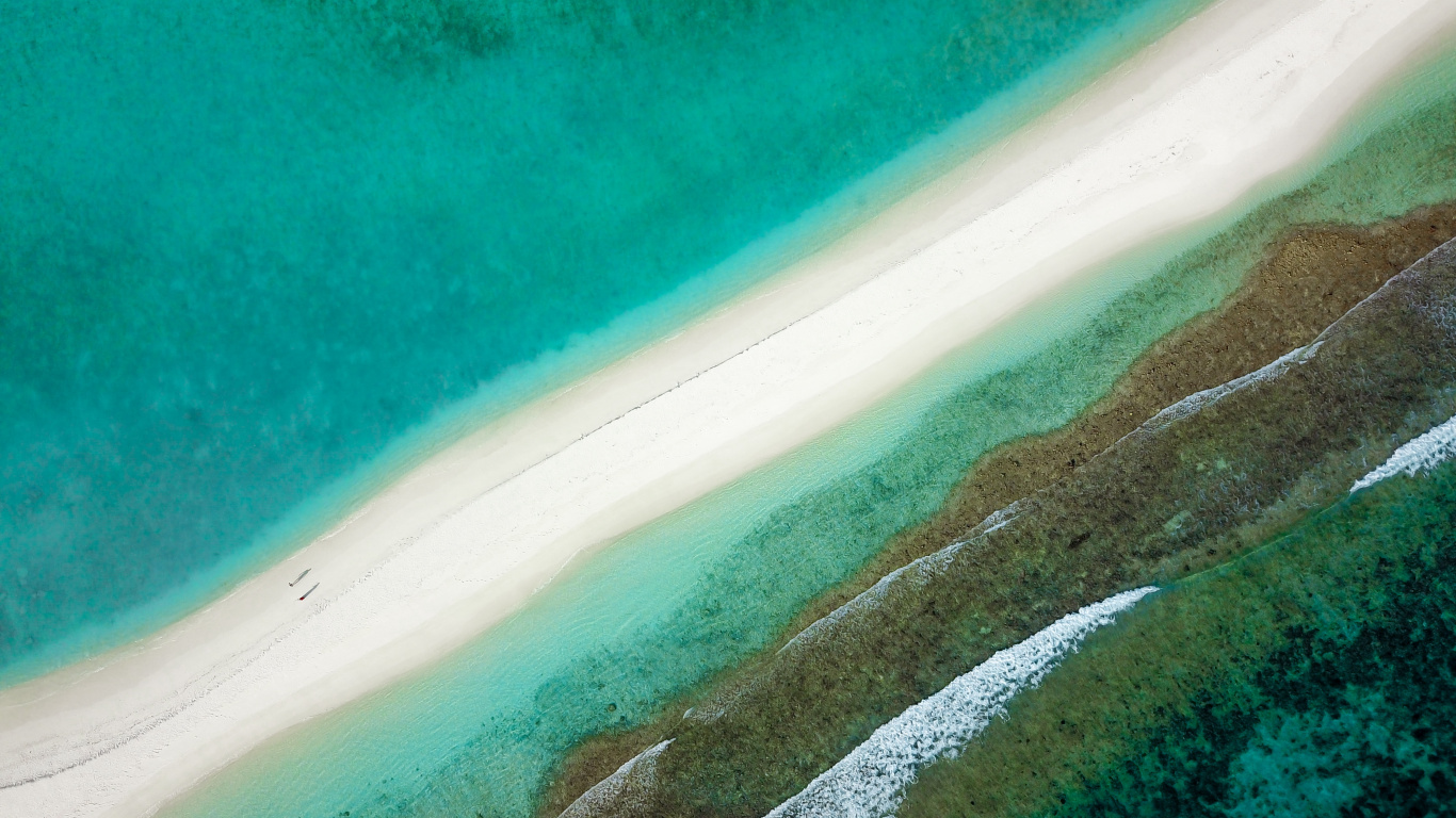 Обои синий, зеленый, Аква, бирюза, вода в разрешении 1366x768