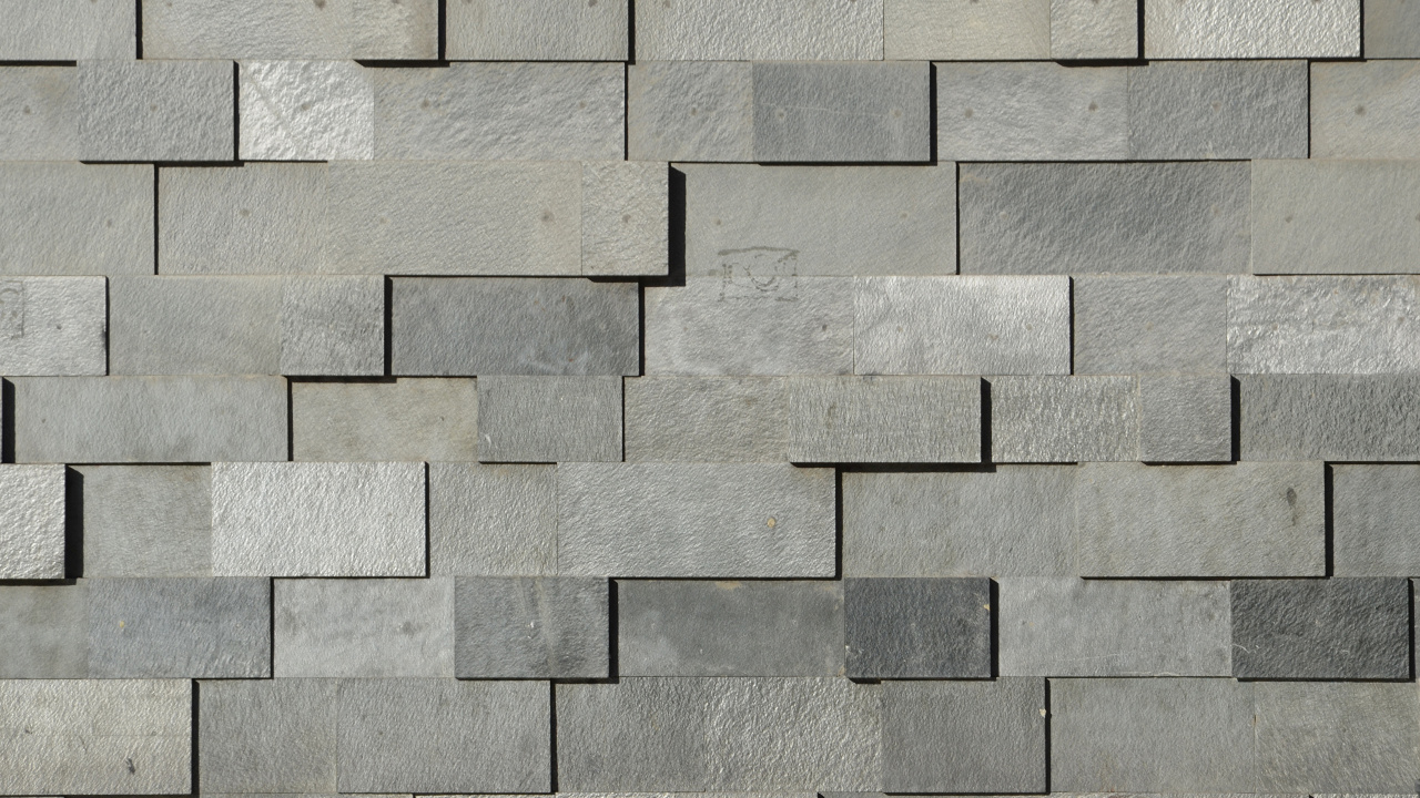 Обои стена, камень, текстура, плитка, каменная стена в разрешении 1280x720