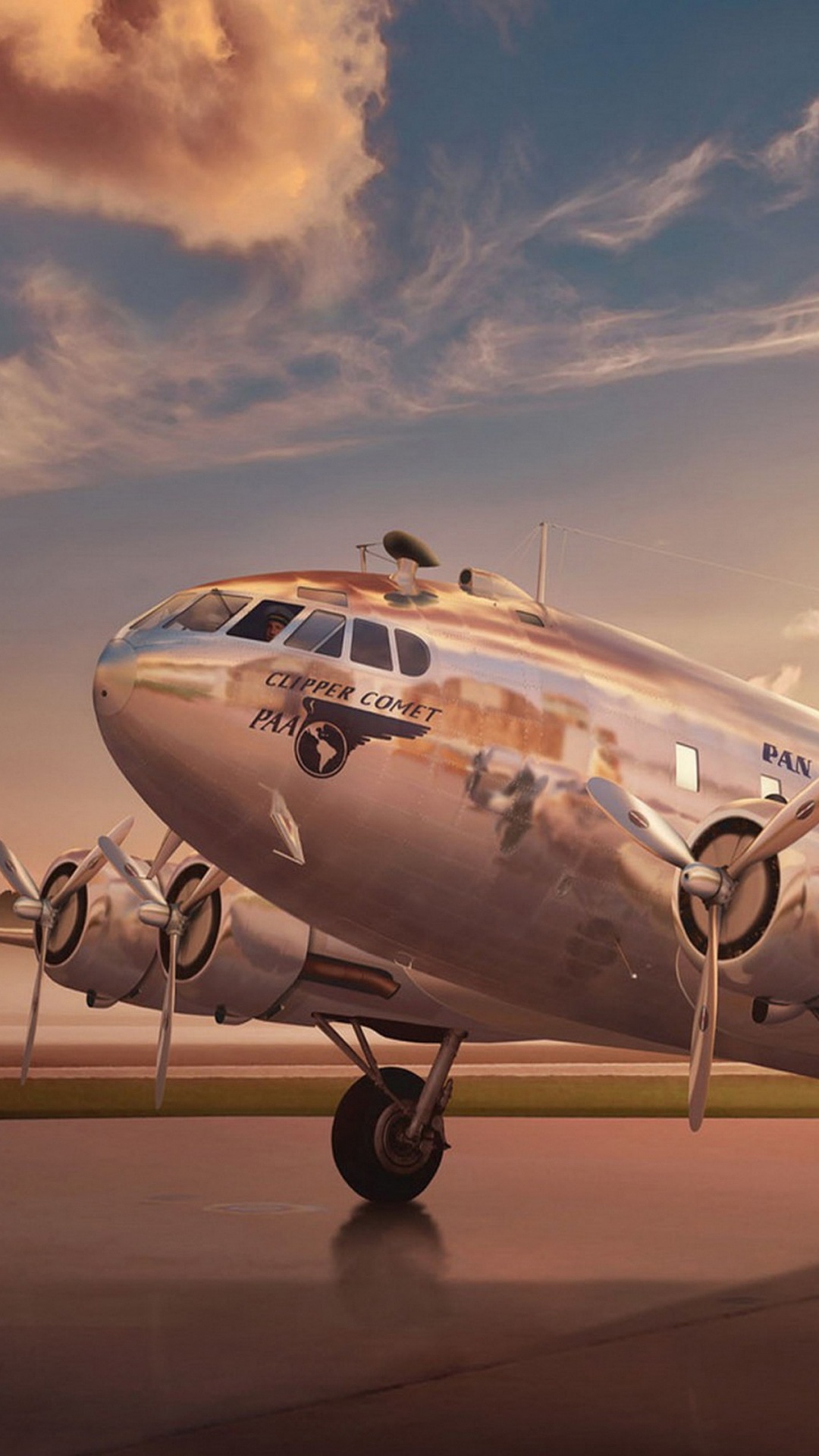 Обои самолет, самолеты, полет, Боинг, авиация в разрешении 1080x1920