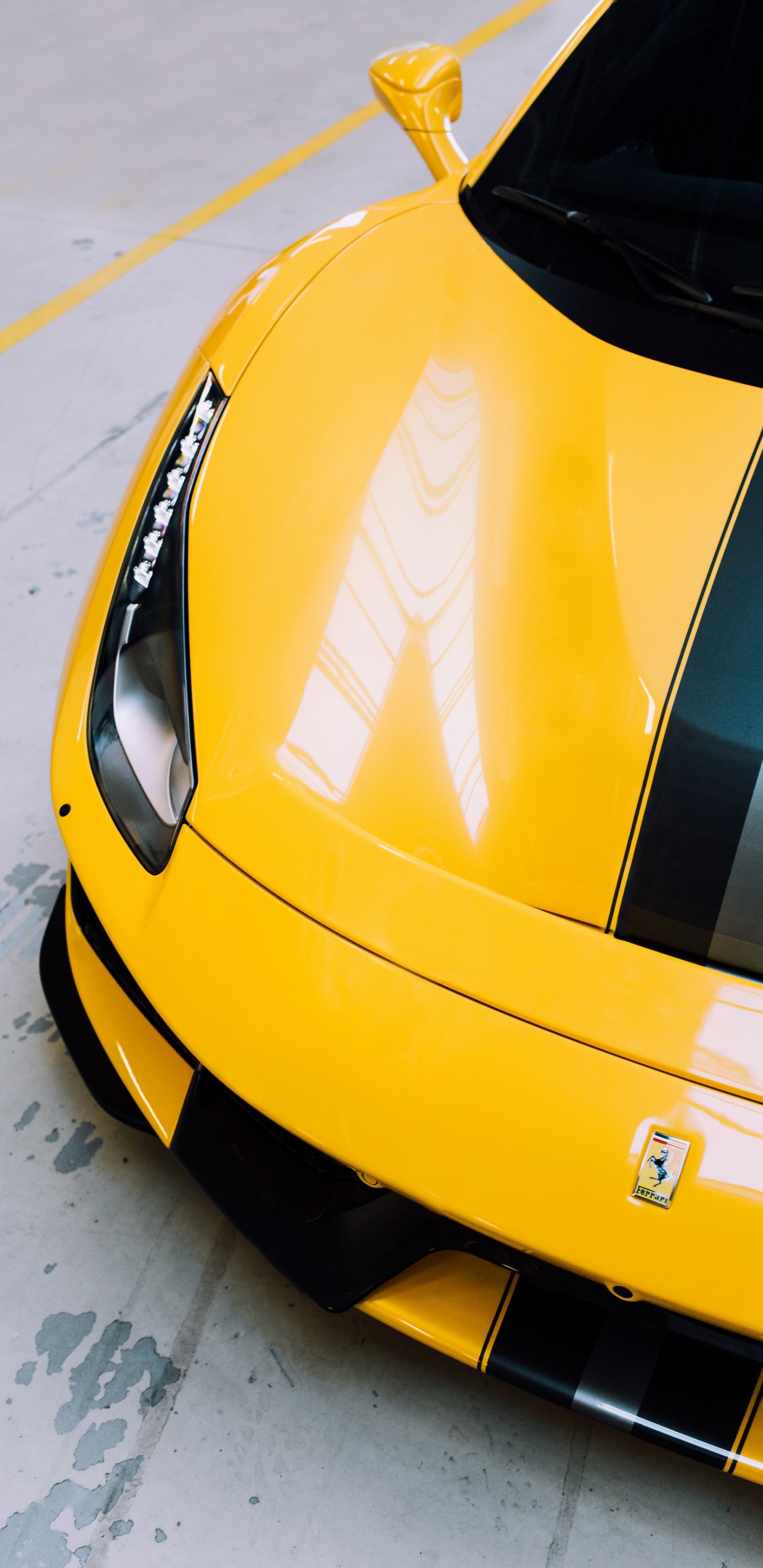 Обои Феррари 458, легковые автомобили, спорткар, Ferrari, Феррари ЛаФеррари Фильм в разрешении 1440x2960