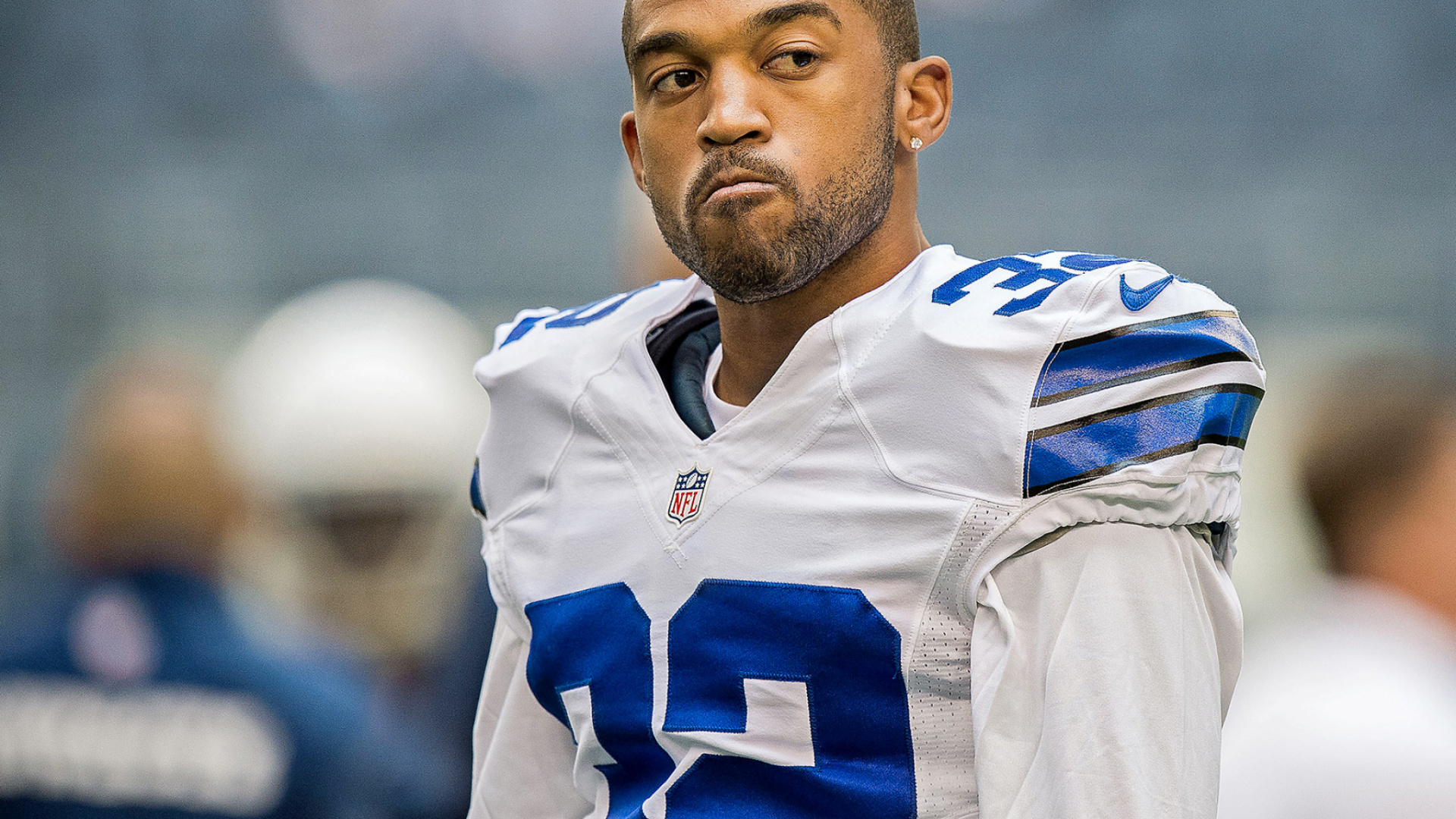 Обои Даллас ковбойз, Лига, игрок, командный вид спорта, волосы на лице в разрешении 1920x1080
