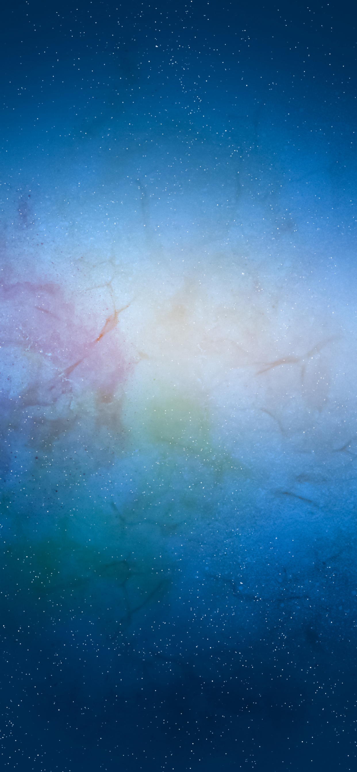 Обои атмосфера, синий, лазурный, природный ландшафт, астрономический объект в разрешении 1242x2688