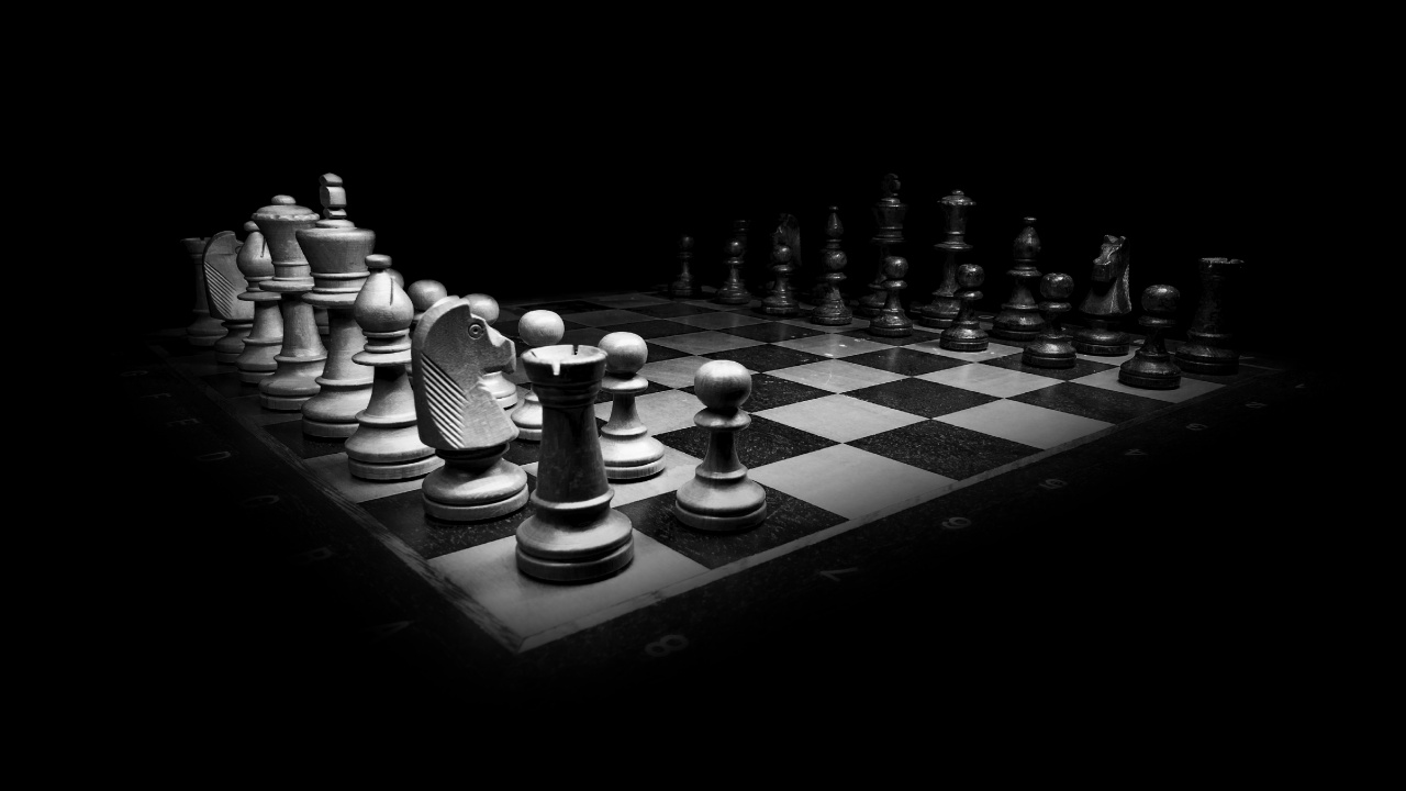 Обои шахматы, Шахматная фигура, шахматная доска, Король, игры в разрешении 1280x720