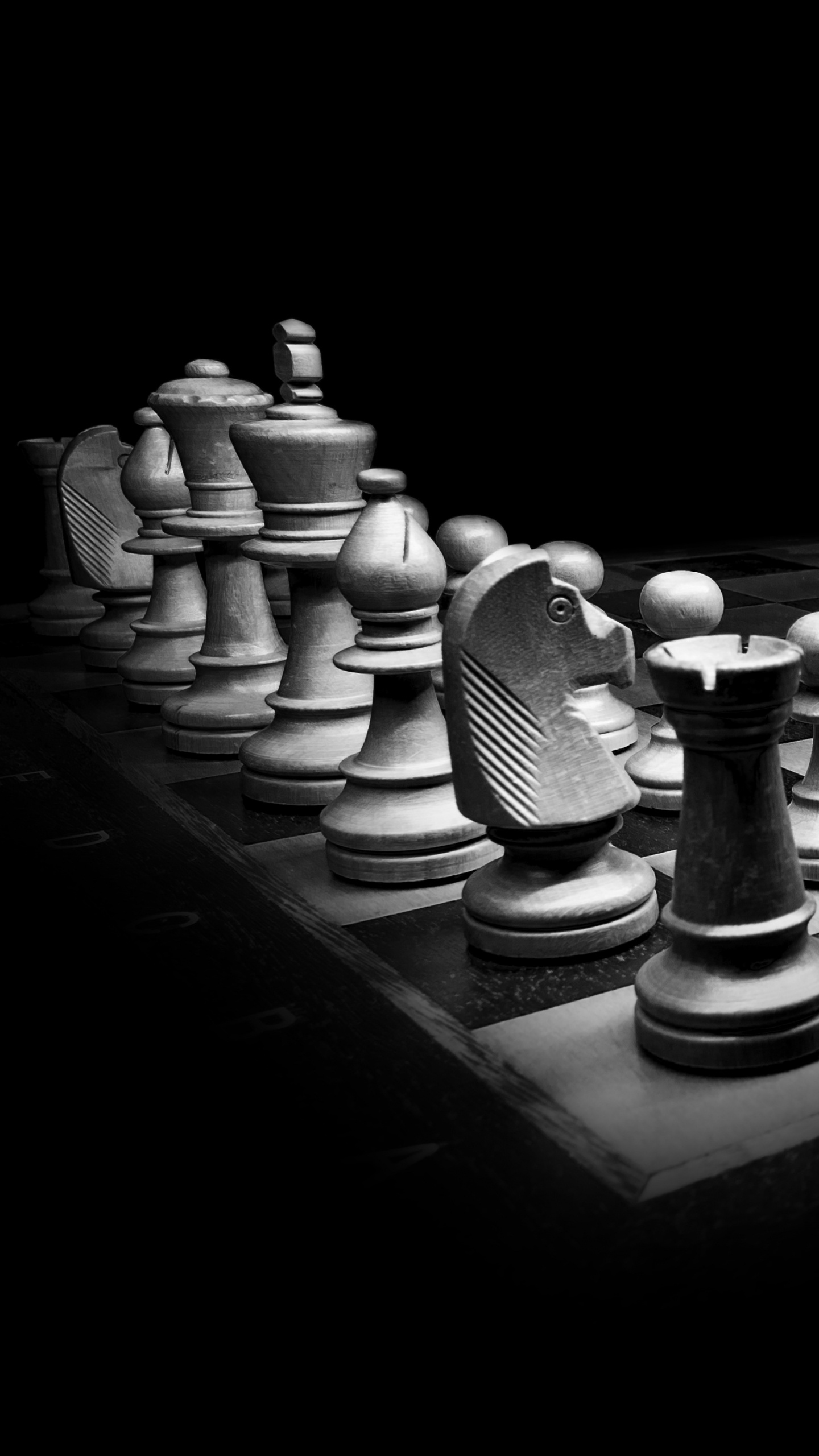 Обои шахматы, Шахматная фигура, шахматная доска, Король, игры в разрешении 1440x2560