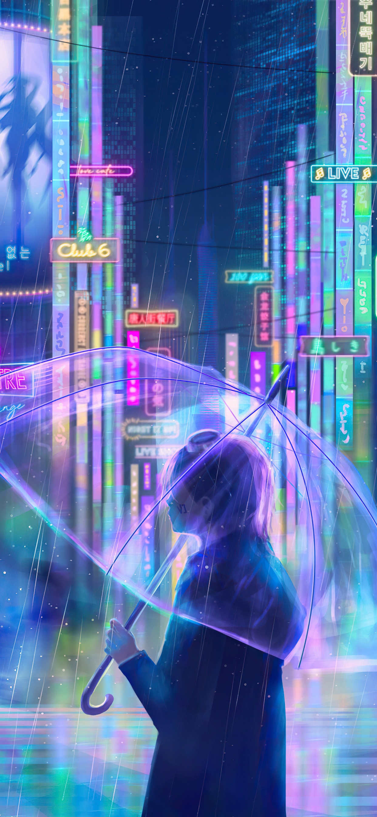 Обои свет, пурпур, электричество, розовый, развлечение в разрешении 1242x2688