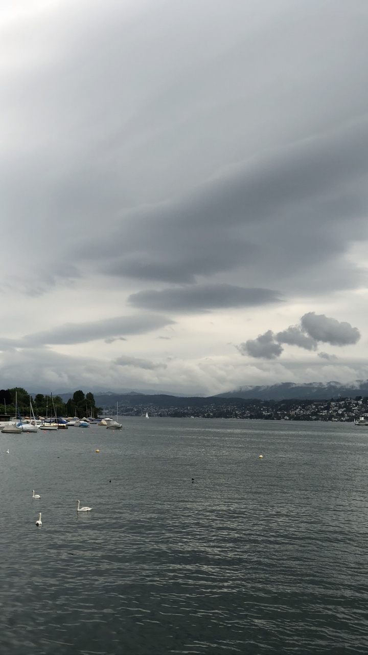 Обои облако, гидроресурсы, водный путь, жидкий, Банк в разрешении 720x1280