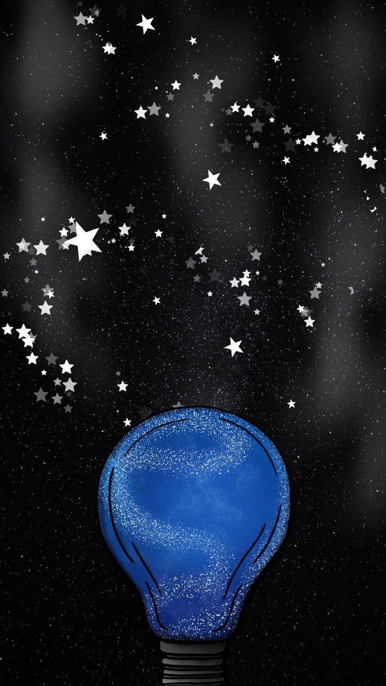 Обои вода, жидкий, астрономический объект, электрик, арт в разрешении 750x1334