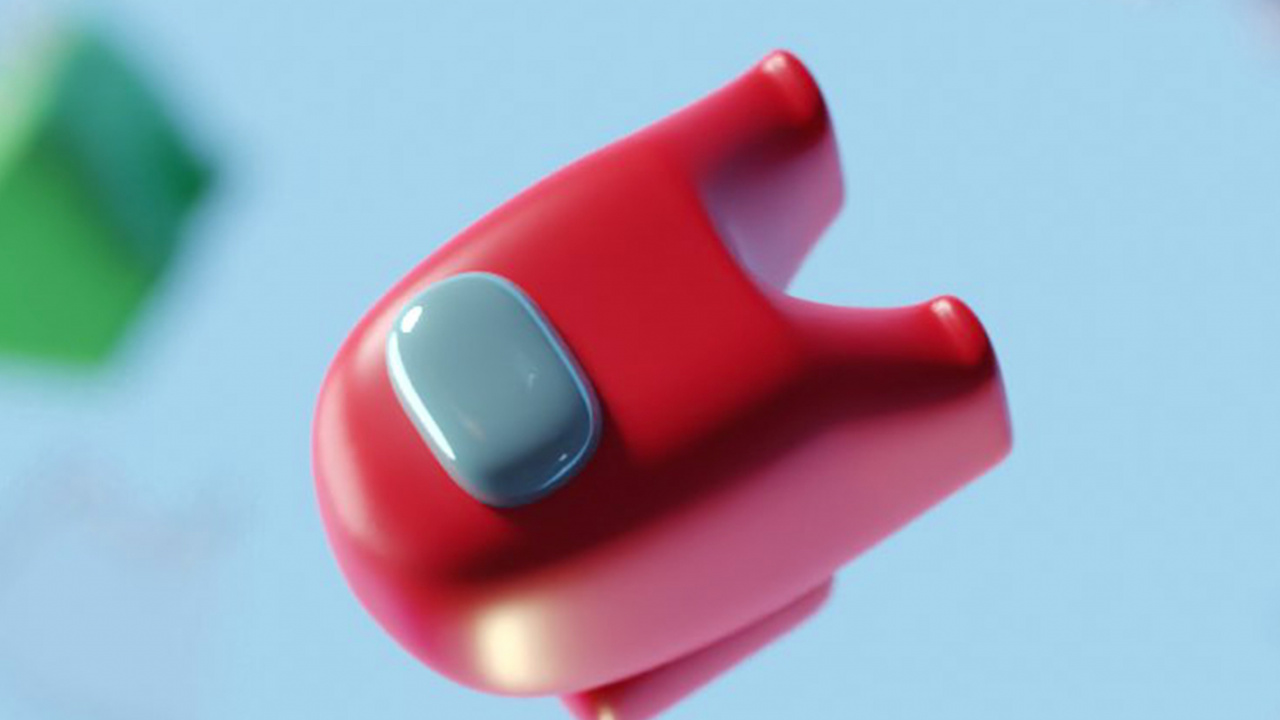 Обои Among Us, ios, красный цвет, красочность, пурпурный цвет в разрешении 1280x720