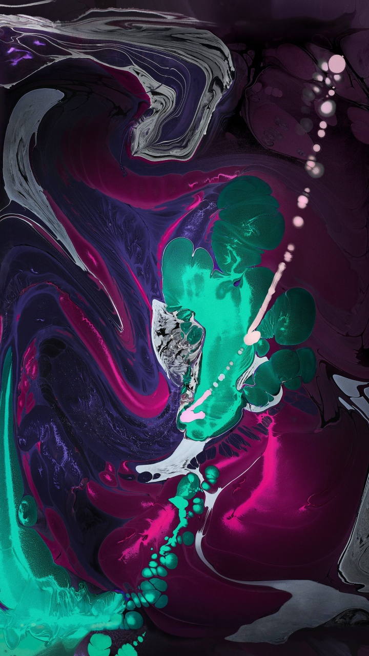 Обои айпад, яблоко, макбук Эйр, пурпур, жидкий в разрешении 720x1280