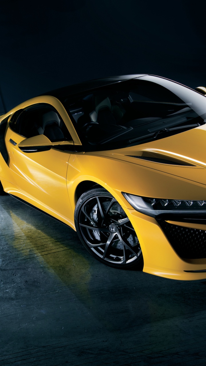 Обои спорткар, Honda Motor Company, 2020 Акура NSX будет, легковые автомобили, honda freed в разрешении 720x1280