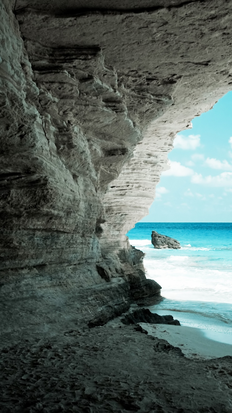 Обои море, океан, прибрежные и океанические рельефы, побережье, берег в разрешении 750x1334