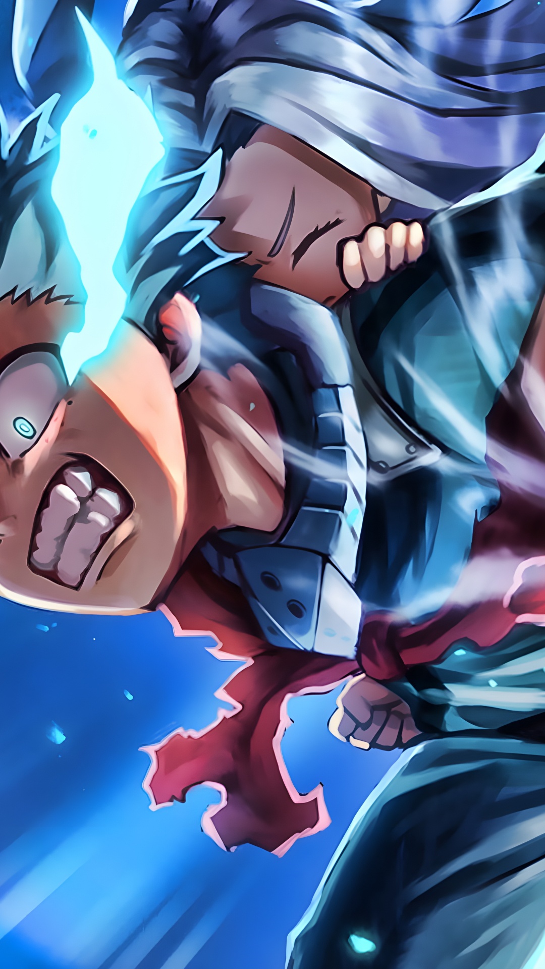 Обои аниме, Izuku Midoriya, все возможно, Мой Герой Академии, аниме арт в разрешении 1080x1920