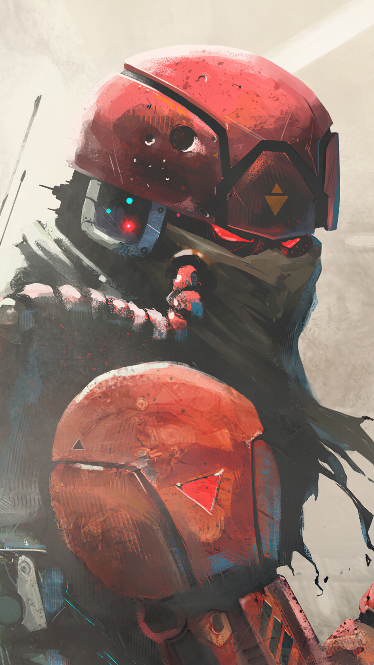 Обои иллюстрация, арт, рисование, фикция, игры в разрешении 750x1334